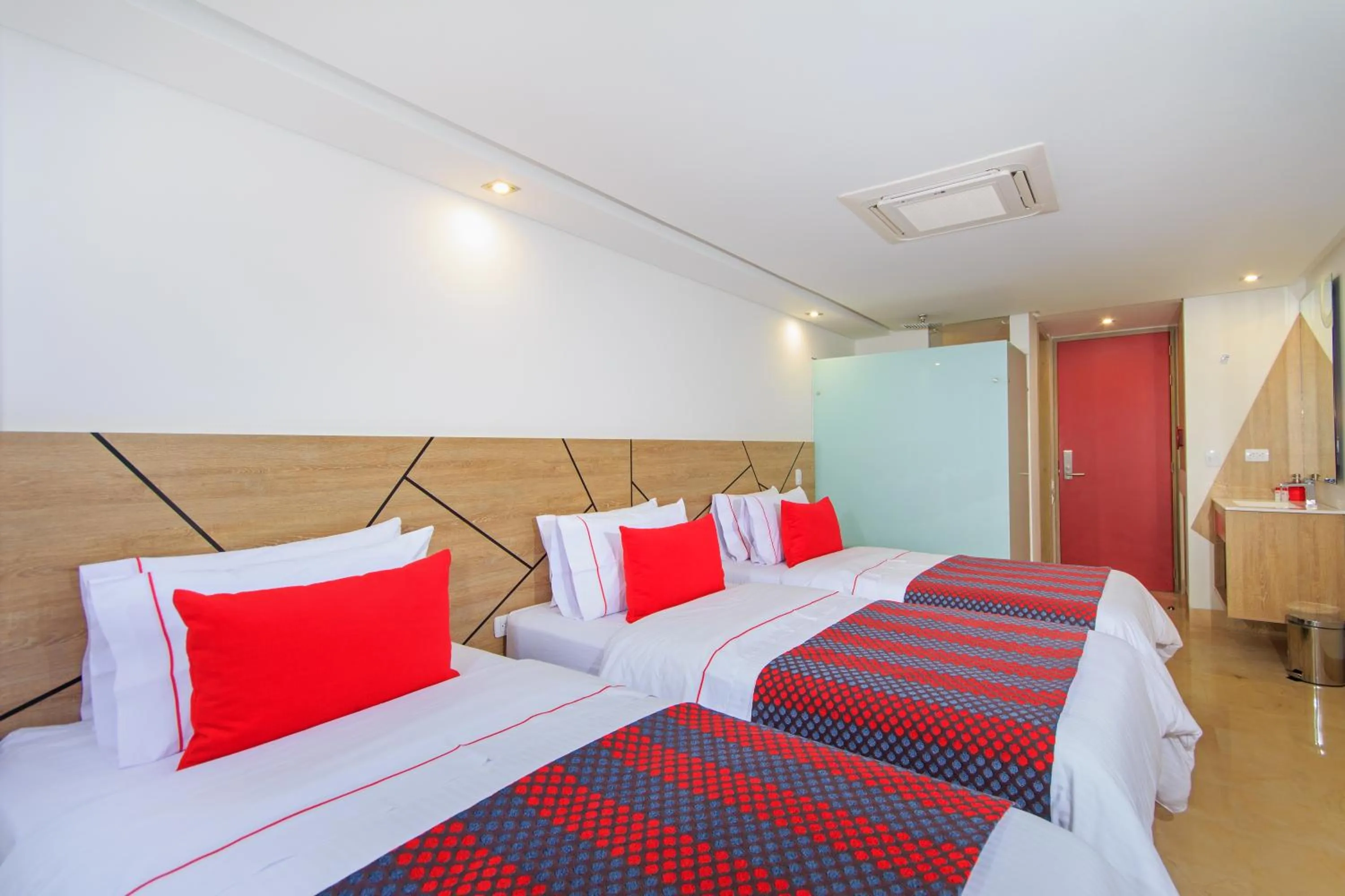 Photo of the whole room, Bed in Obo Hotel