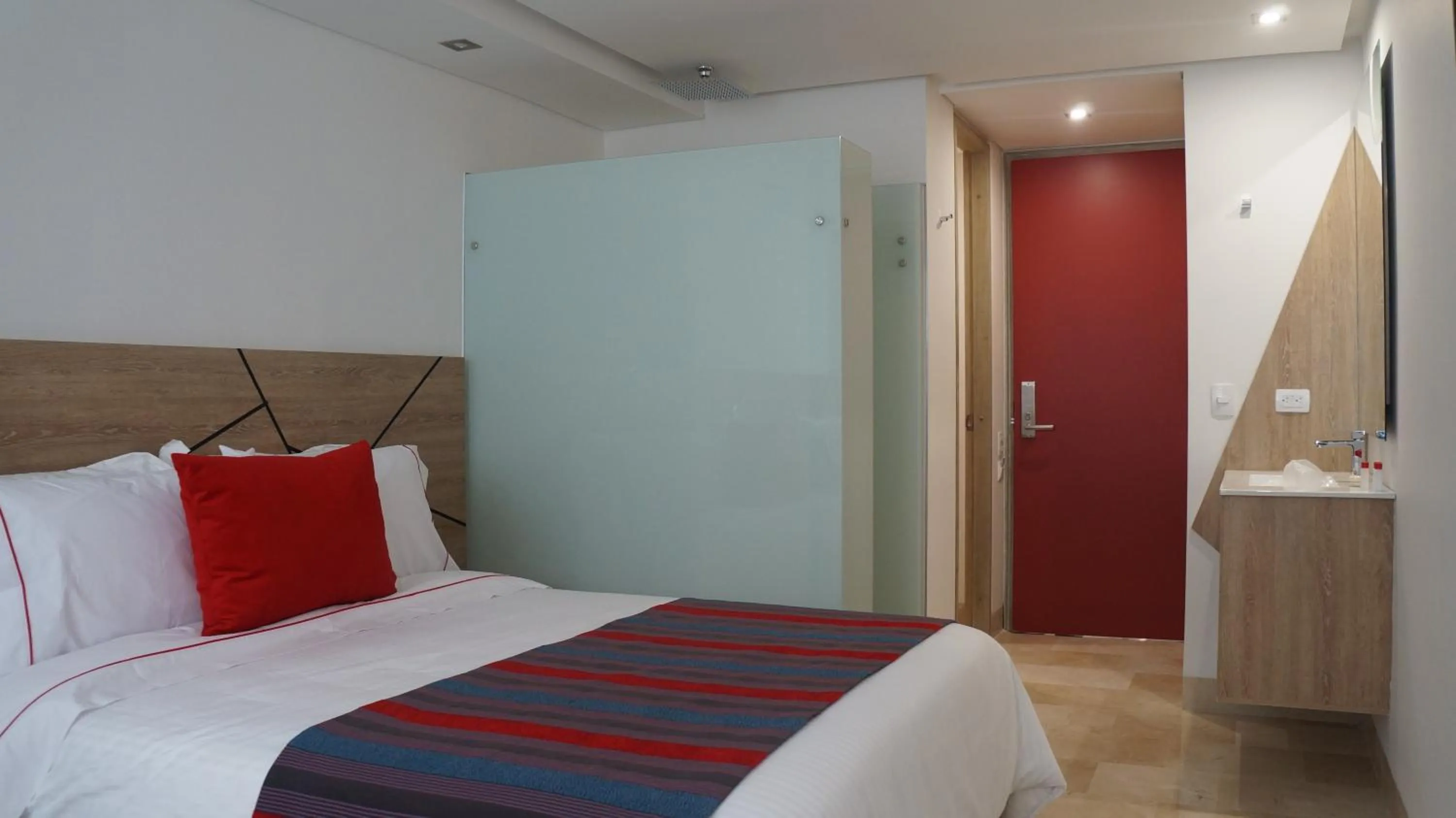 Bedroom, Bed in Obo Hotel