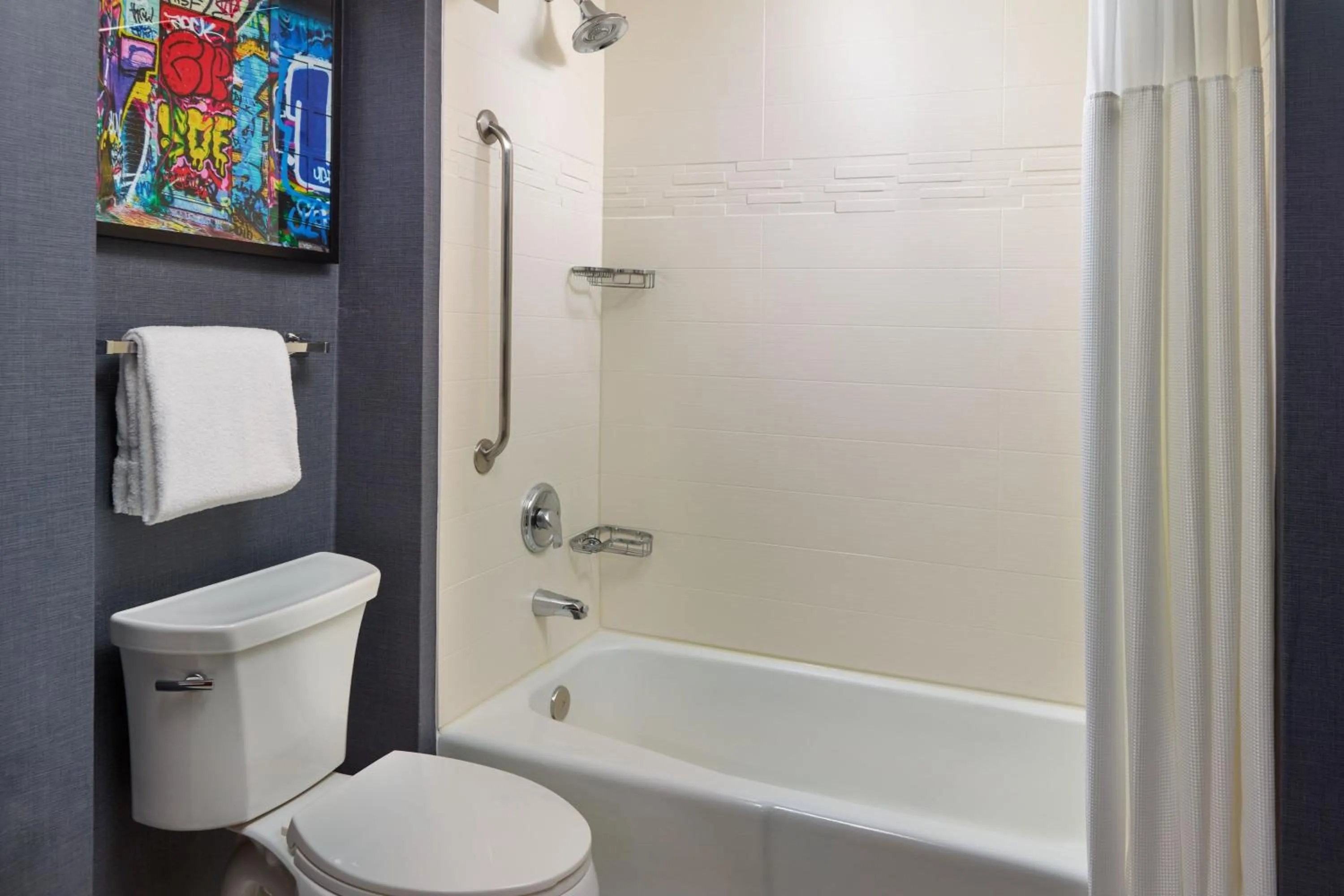 Bathroom in Residence Inn Bethesda Downtown