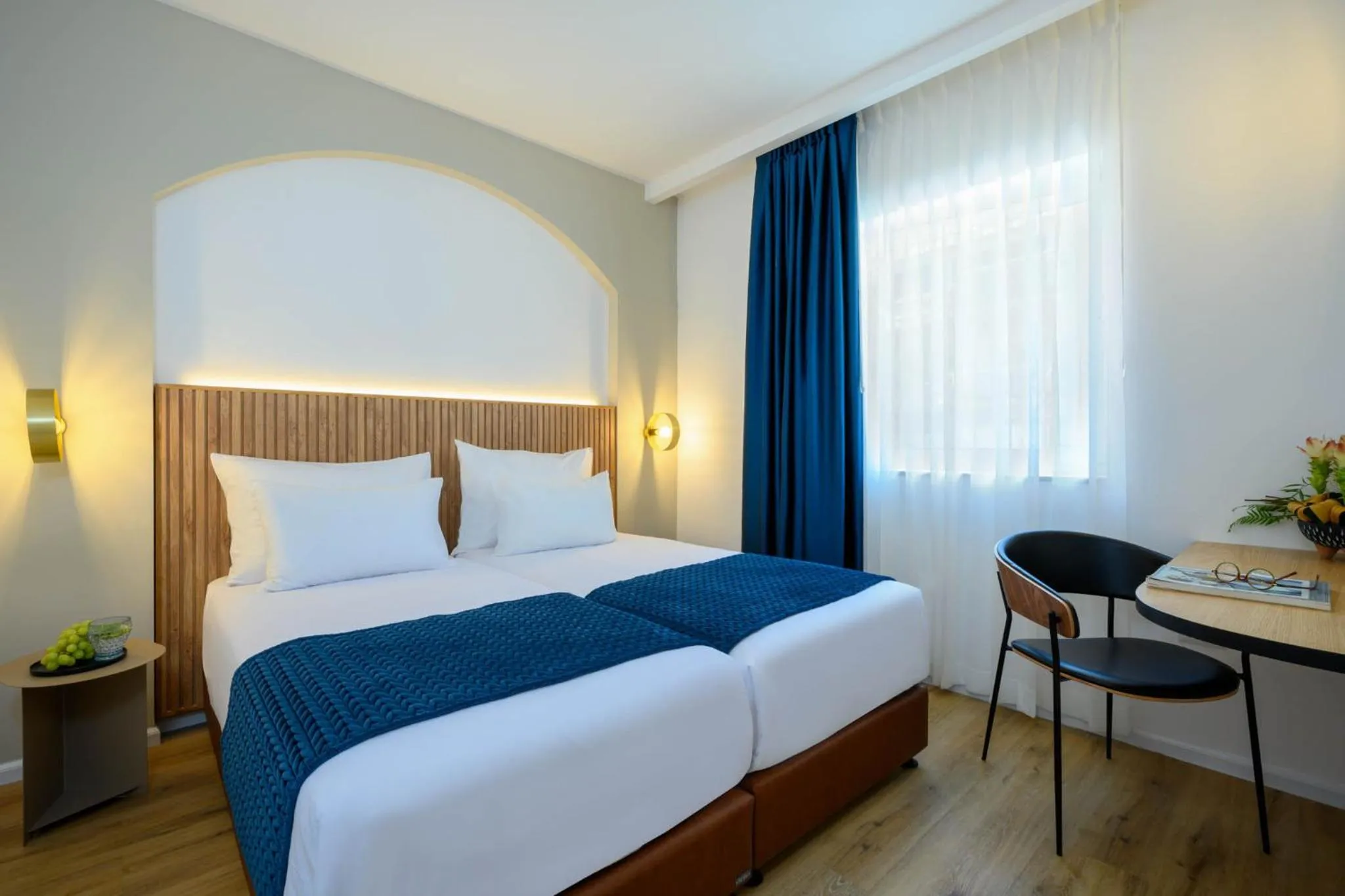 Bed in Prima Palace Hotel