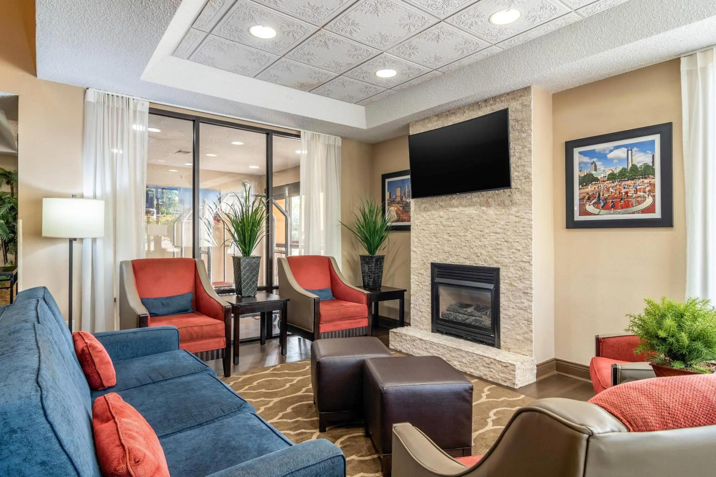 Lobby or reception in Comfort Inn & Suites Atlanta-Smyrna