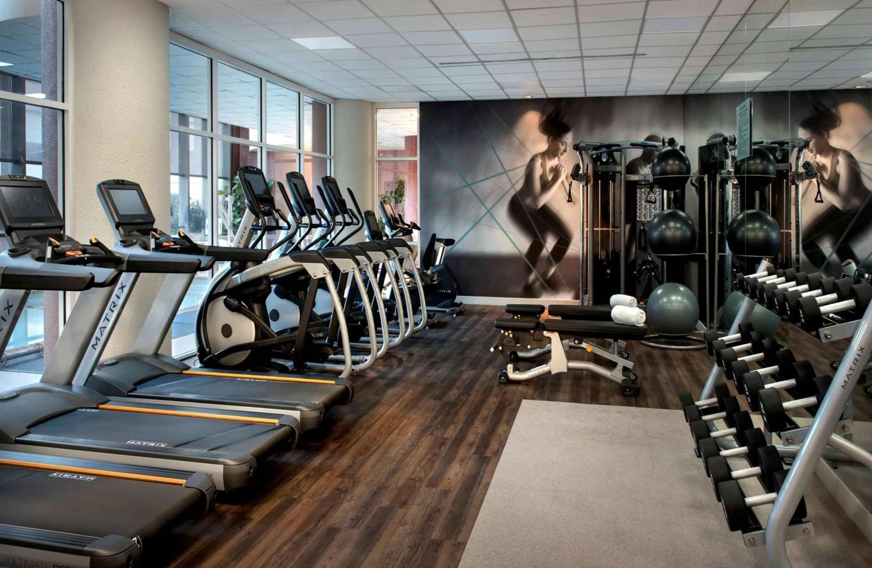 Fitness centre/facilities in Embassy Suites by Hilton Bethesda Washington DC
