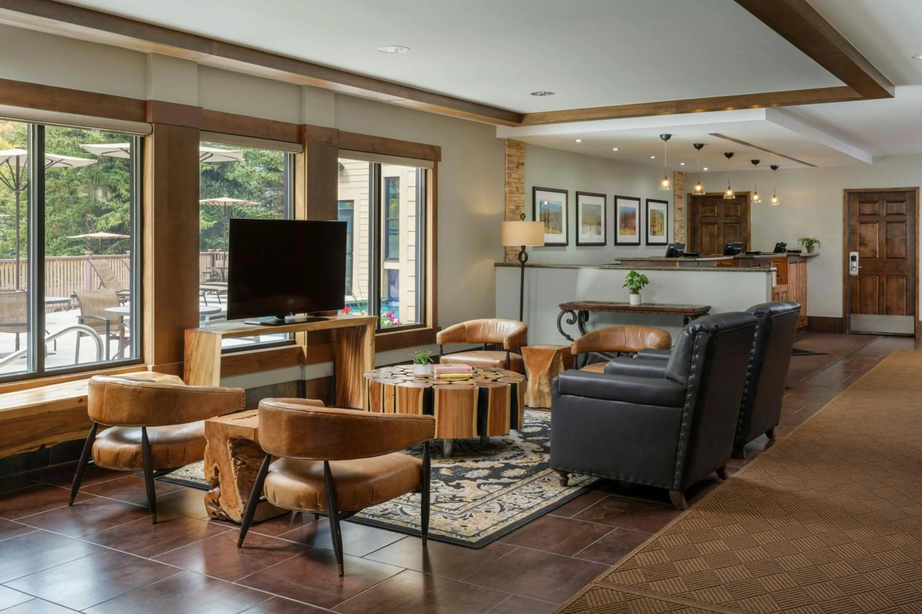 Lobby or reception in Marriott's StreamSide Douglas at Vail