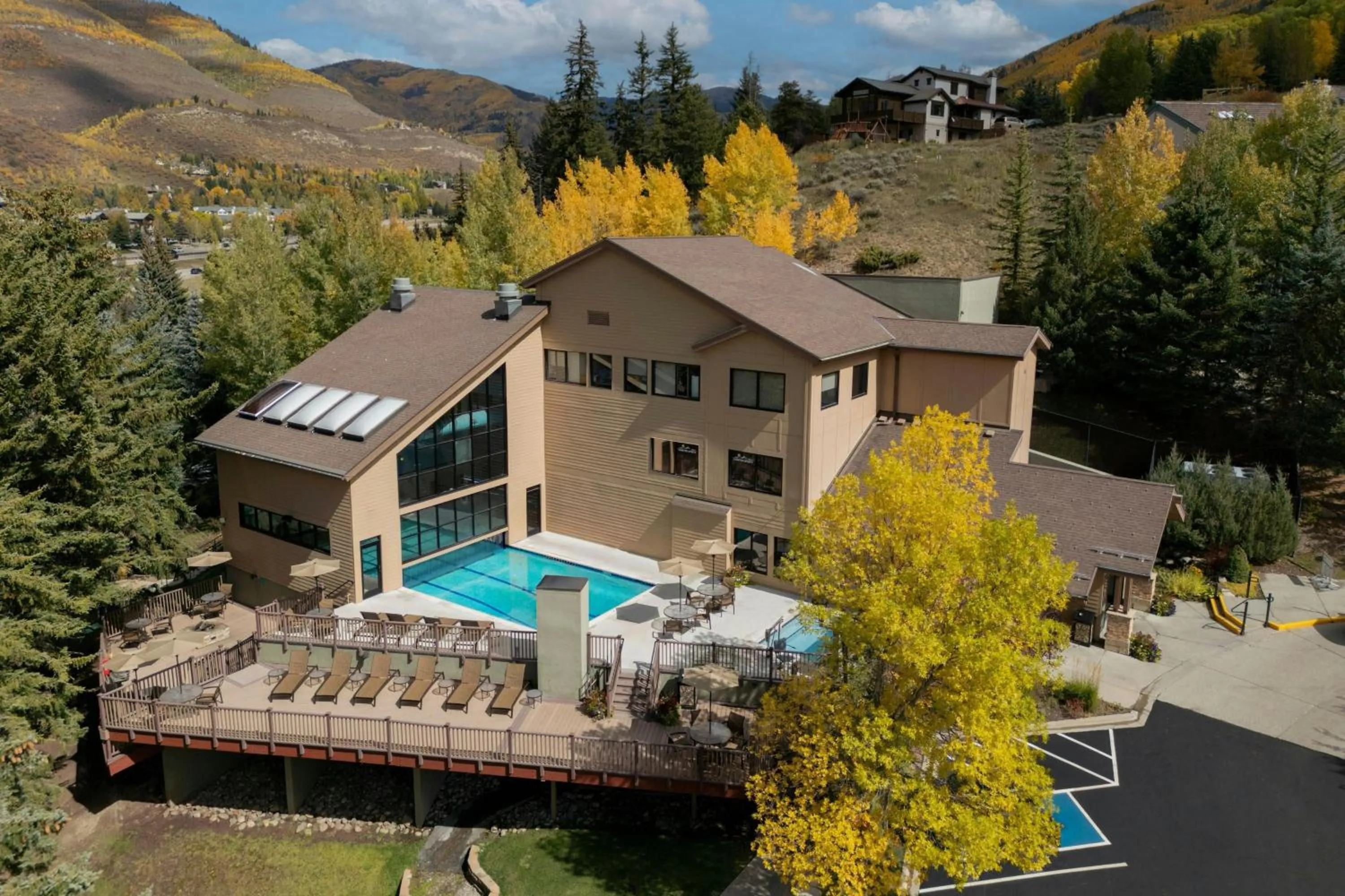 Swimming pool in Marriott's StreamSide Douglas at Vail