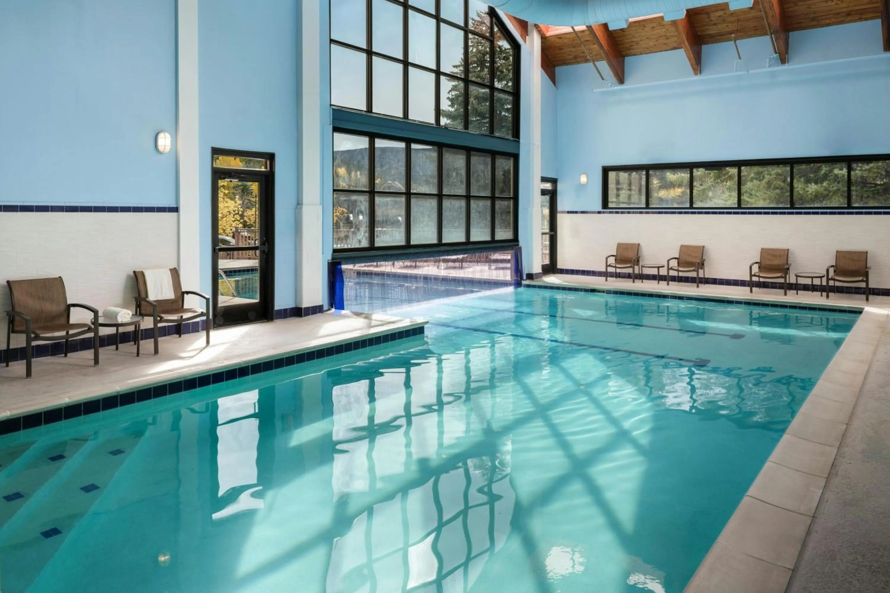 Swimming pool in Marriott's StreamSide Douglas at Vail