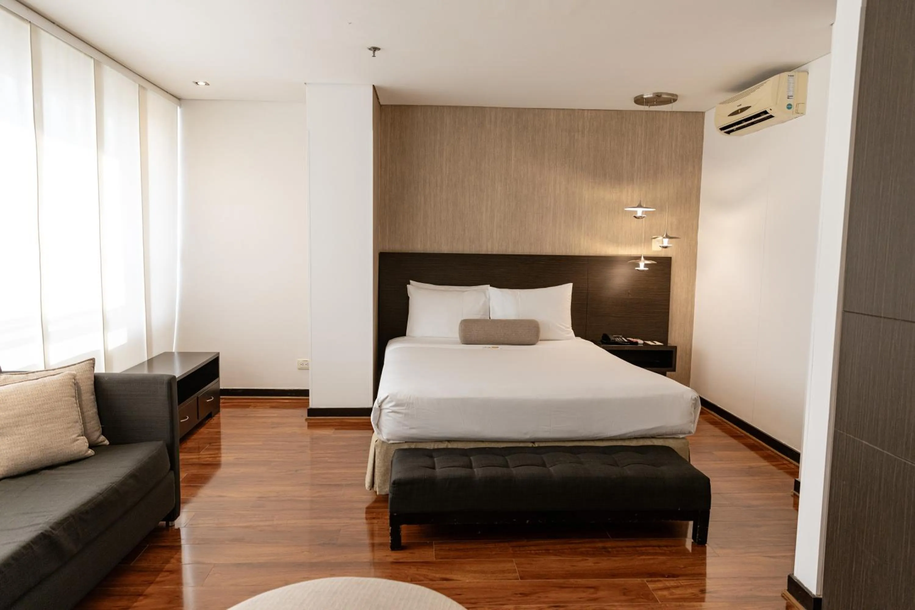 Bed in One Sixteen Hotel