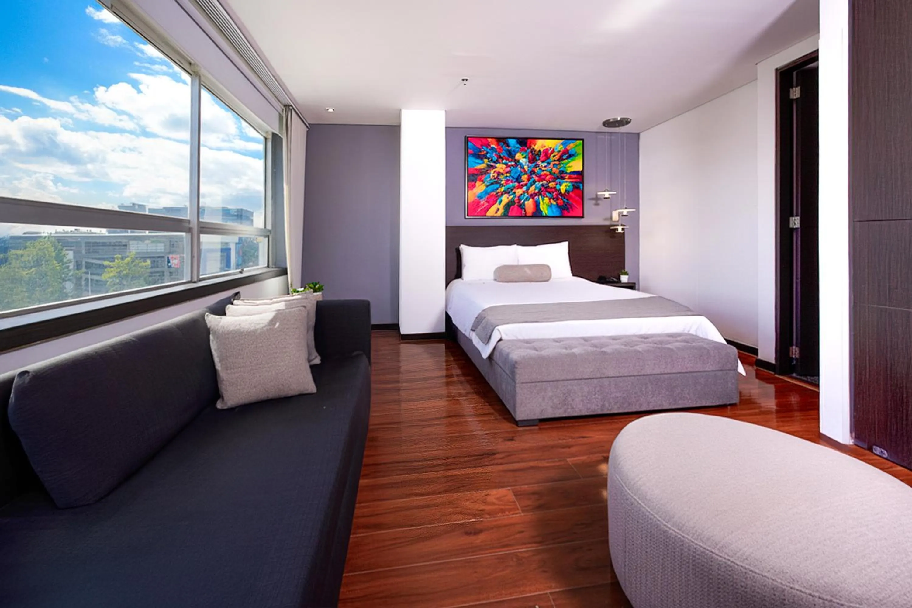 Bed in One Sixteen Hotel