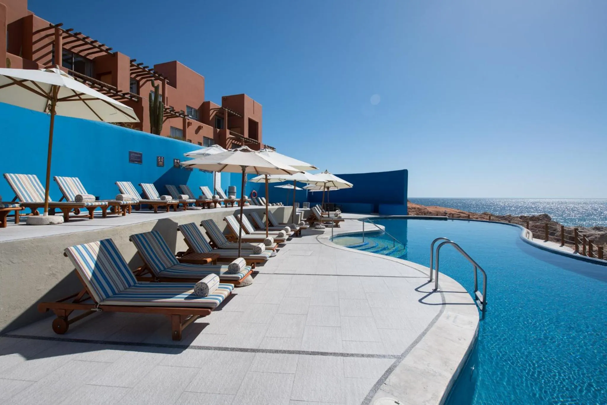 Pool view in Club Regina Los Cabos