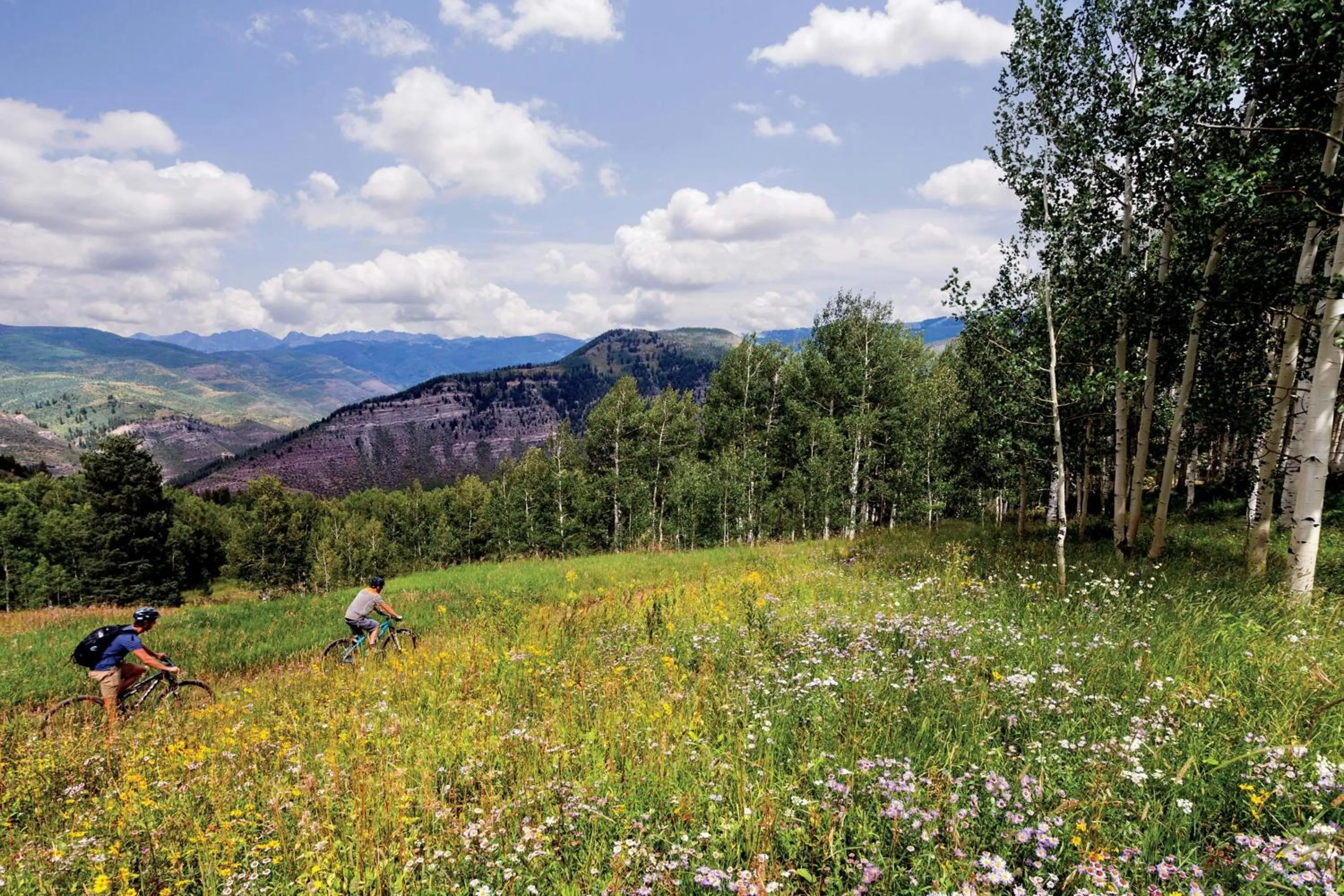 Cycling in The Ritz-Carlton, Bachelor Gulch