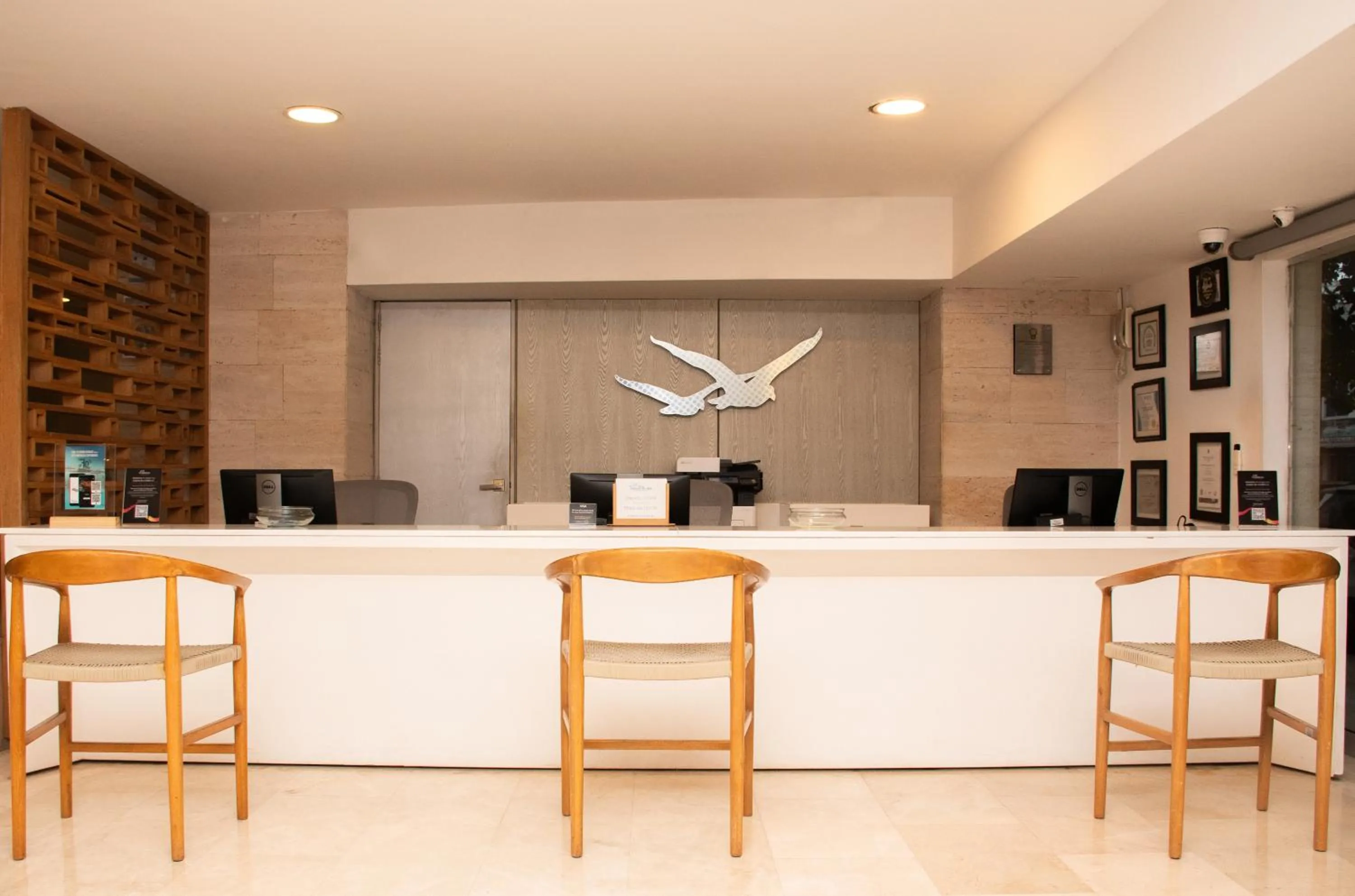 Lobby or reception in Hotel Capilla del Mar