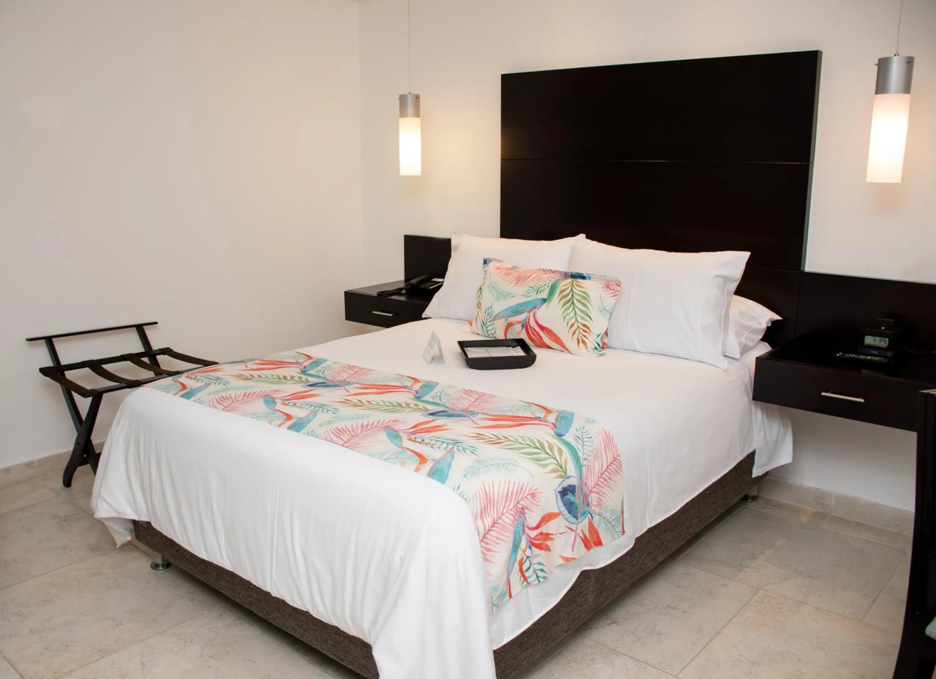 Bed in Hotel Capilla del Mar