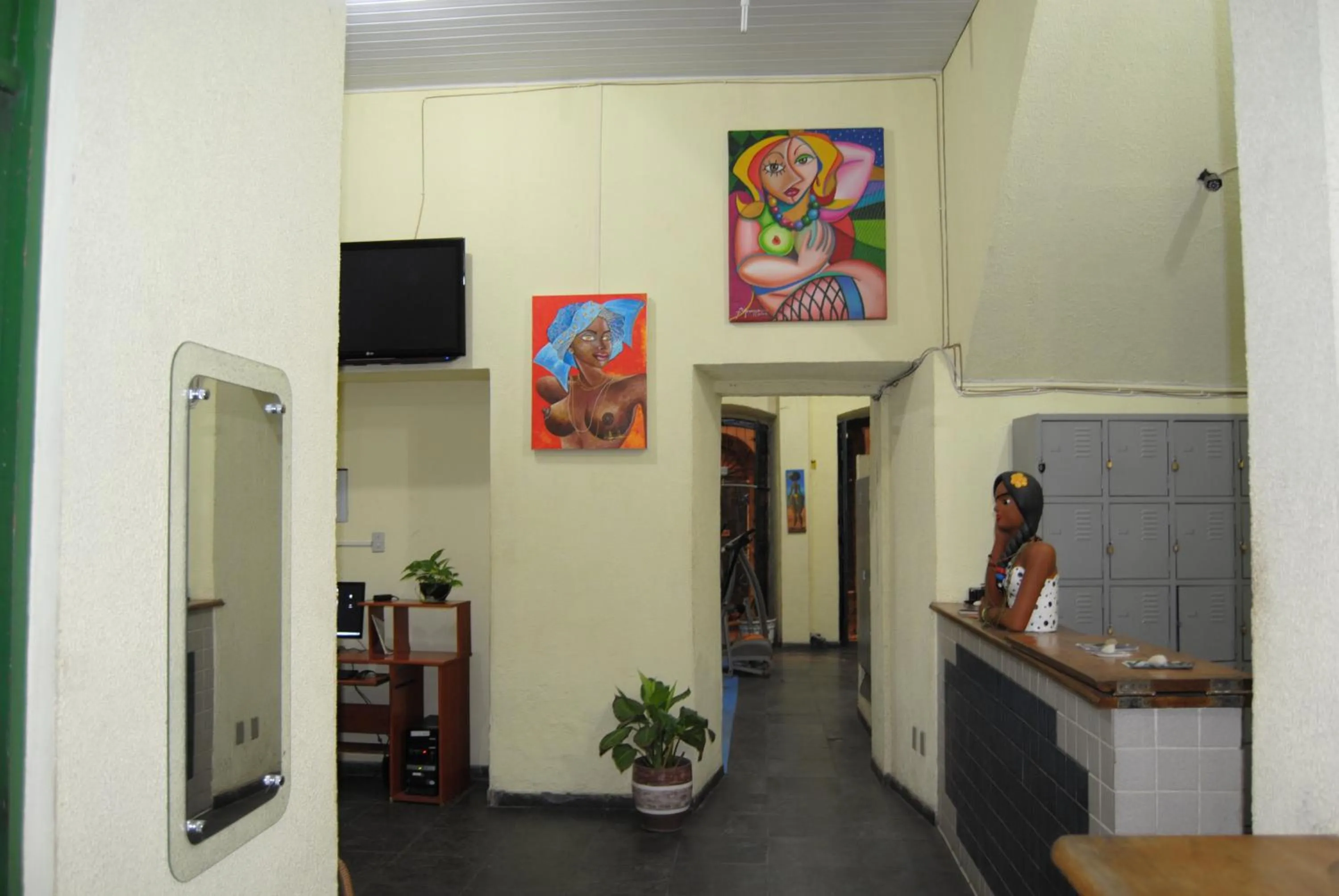 Lobby or reception in Pousada Solar dos Romanos