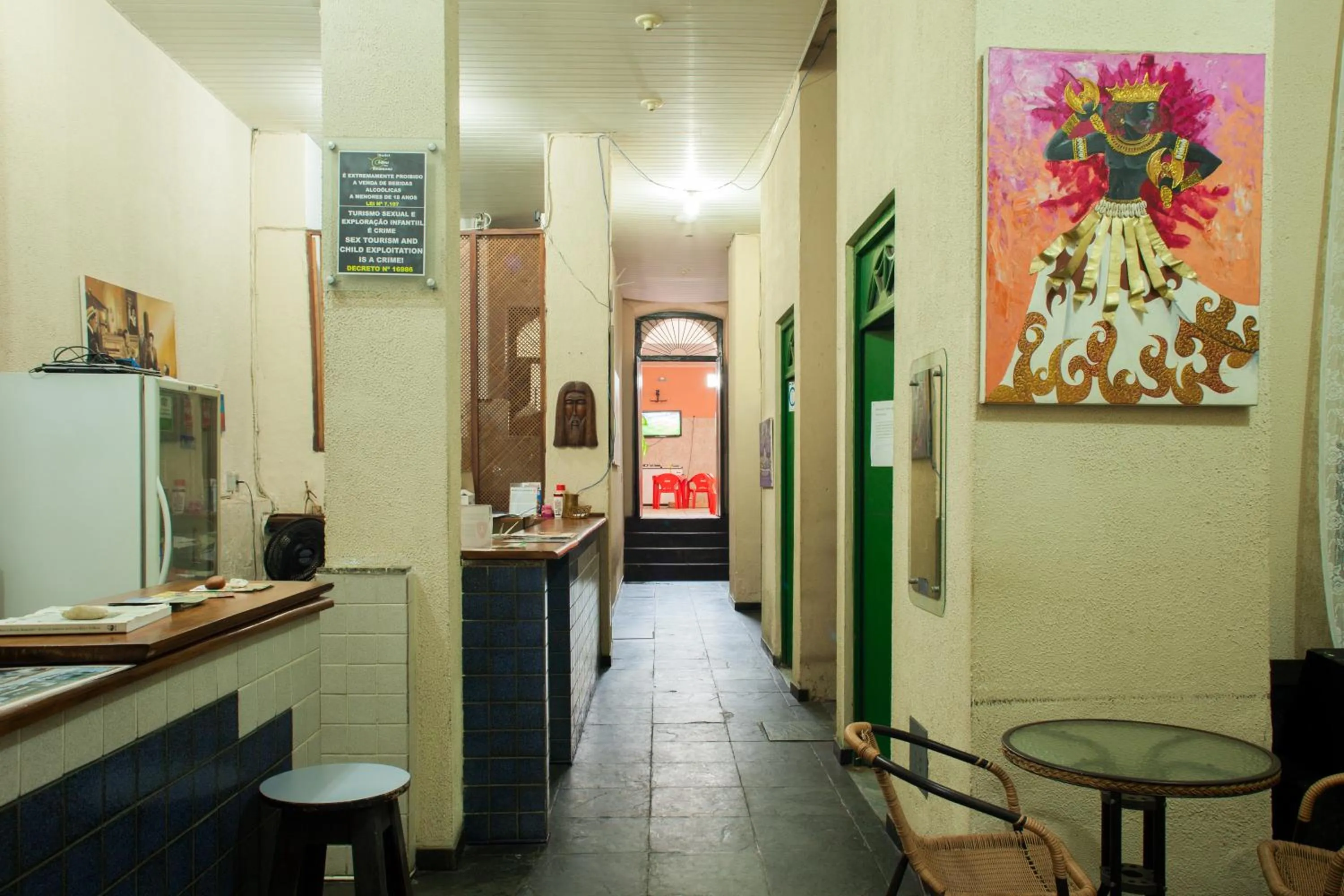 Lobby or reception in Pousada Solar dos Romanos