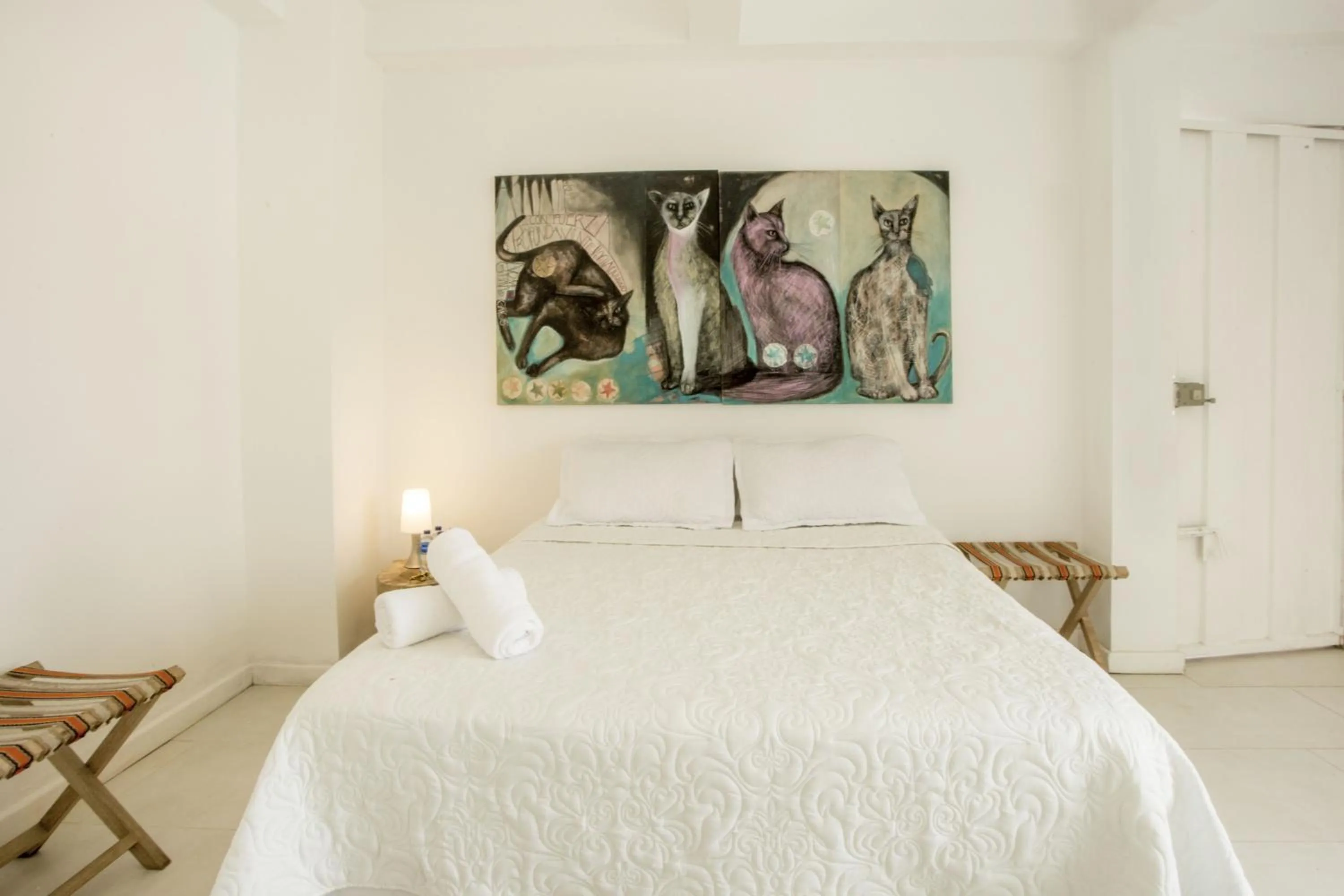 Bedroom, Bed in Hotel Barahona Cartagena