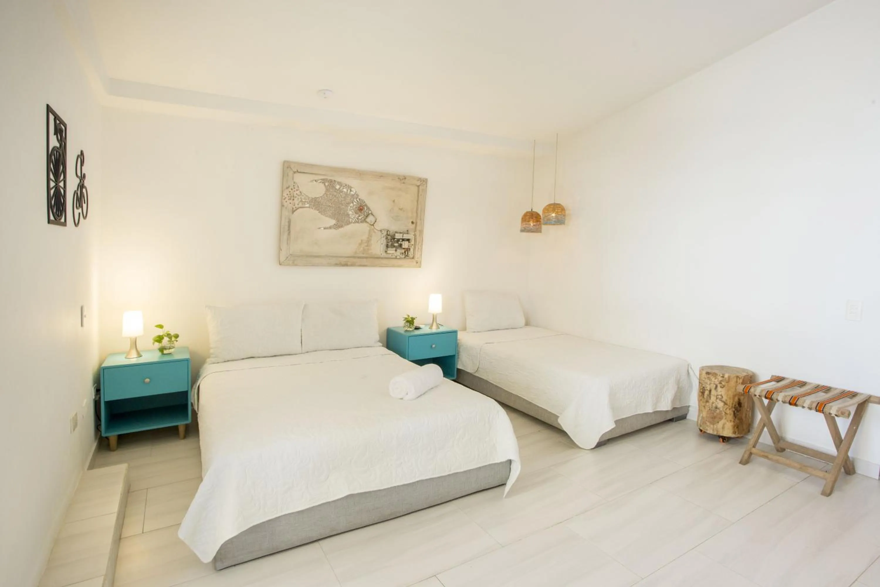 Bedroom, Bed in Hotel Barahona Cartagena