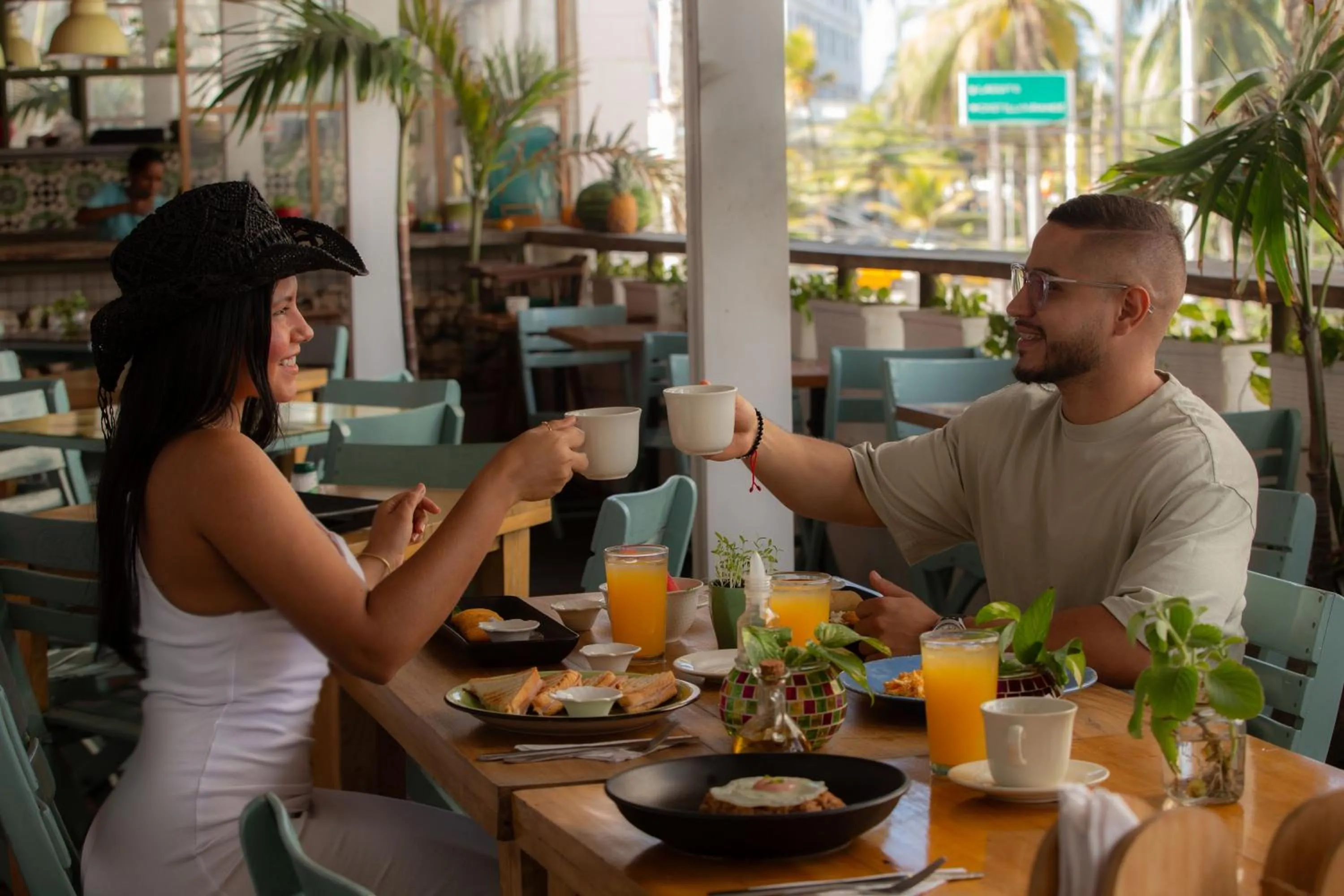Breakfast in Hotel Barahona Cartagena