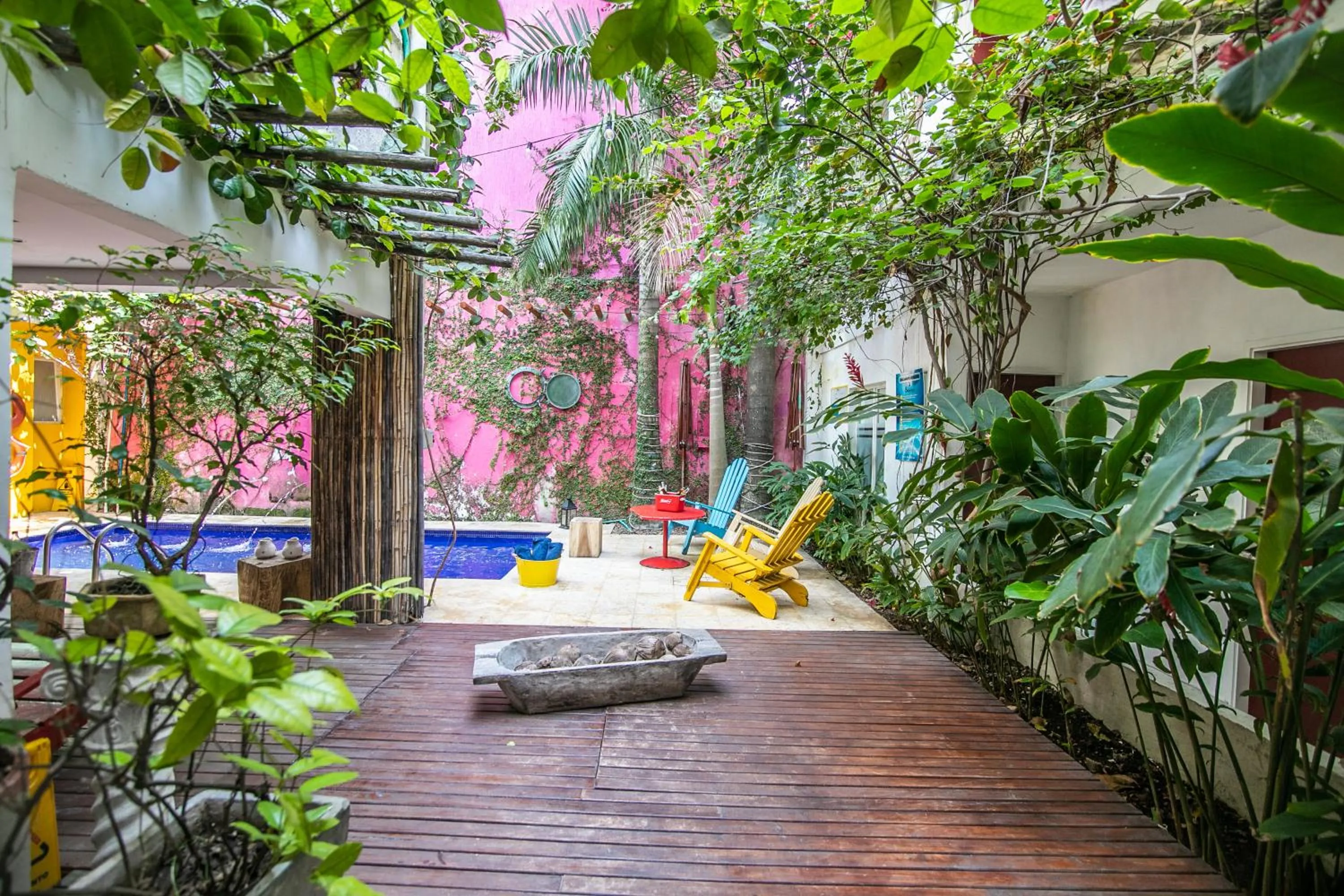 Patio in Hotel Barahona Cartagena