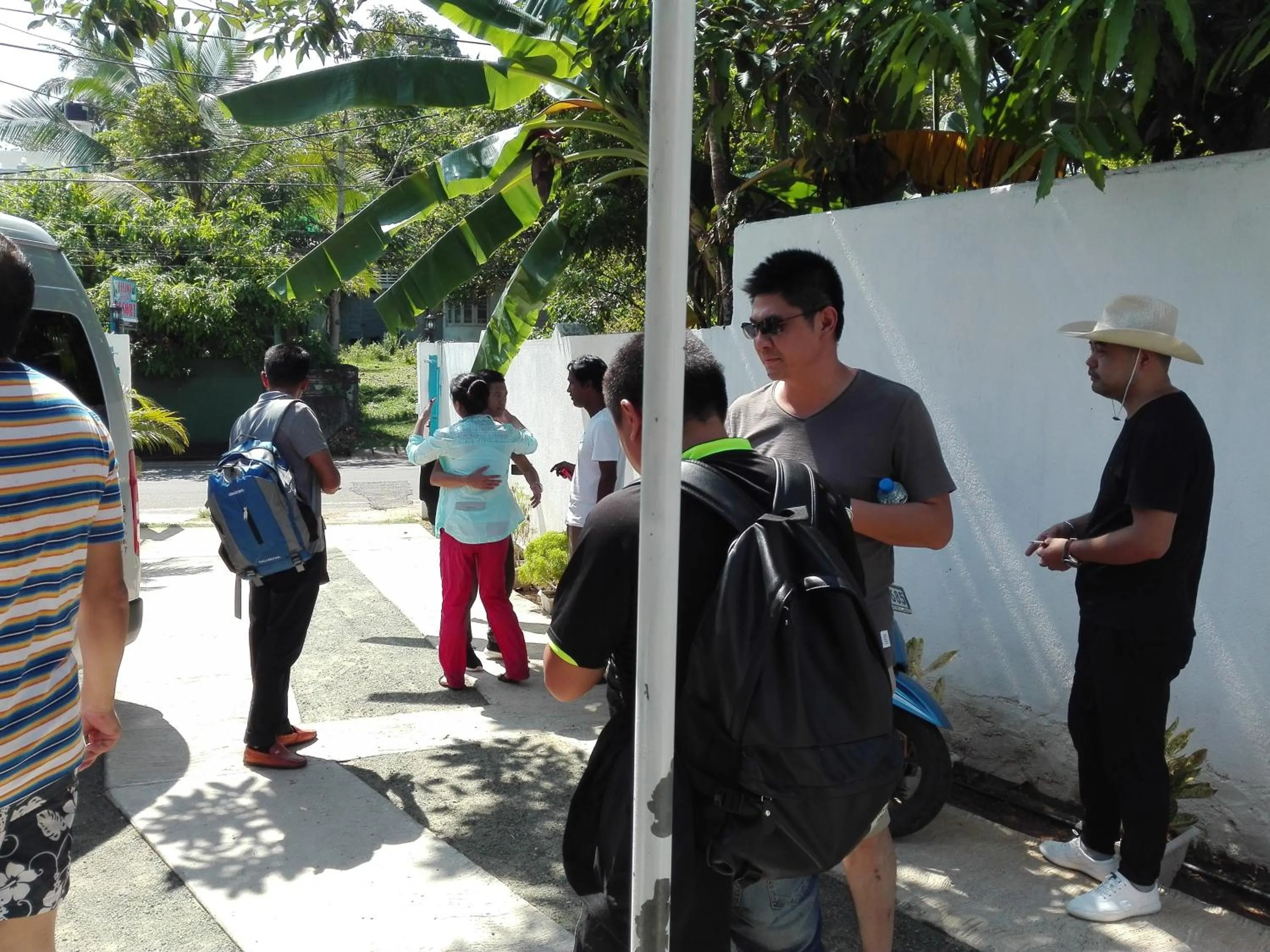 group of guests in Elliot Nature Resort