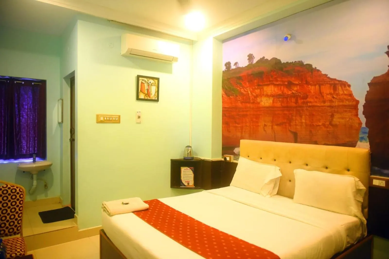 Bedroom, Bed in Hotel Apple Park Inn