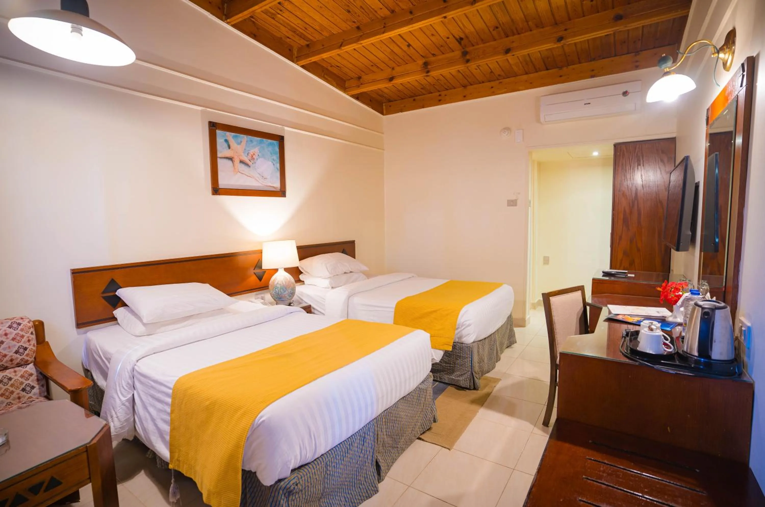 Bed in Nuweiba Club Resort