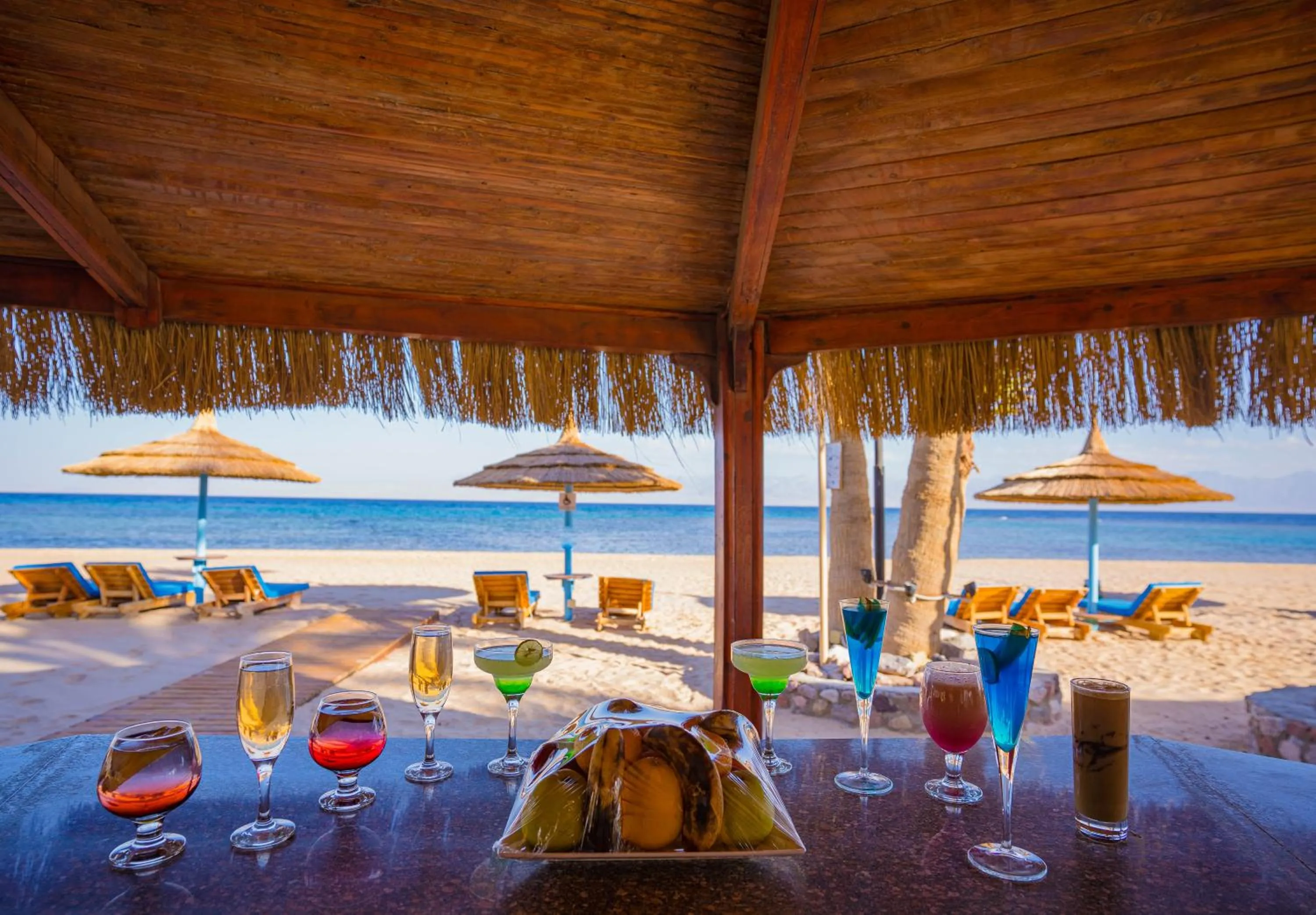 Food and drinks in Nuweiba Club Resort