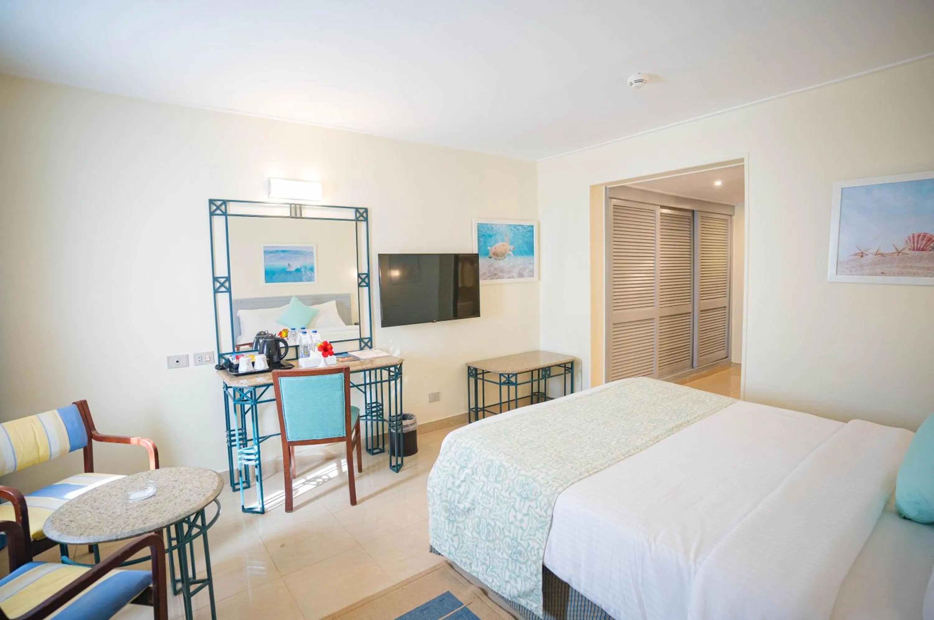 Bed in Nuweiba Club Resort