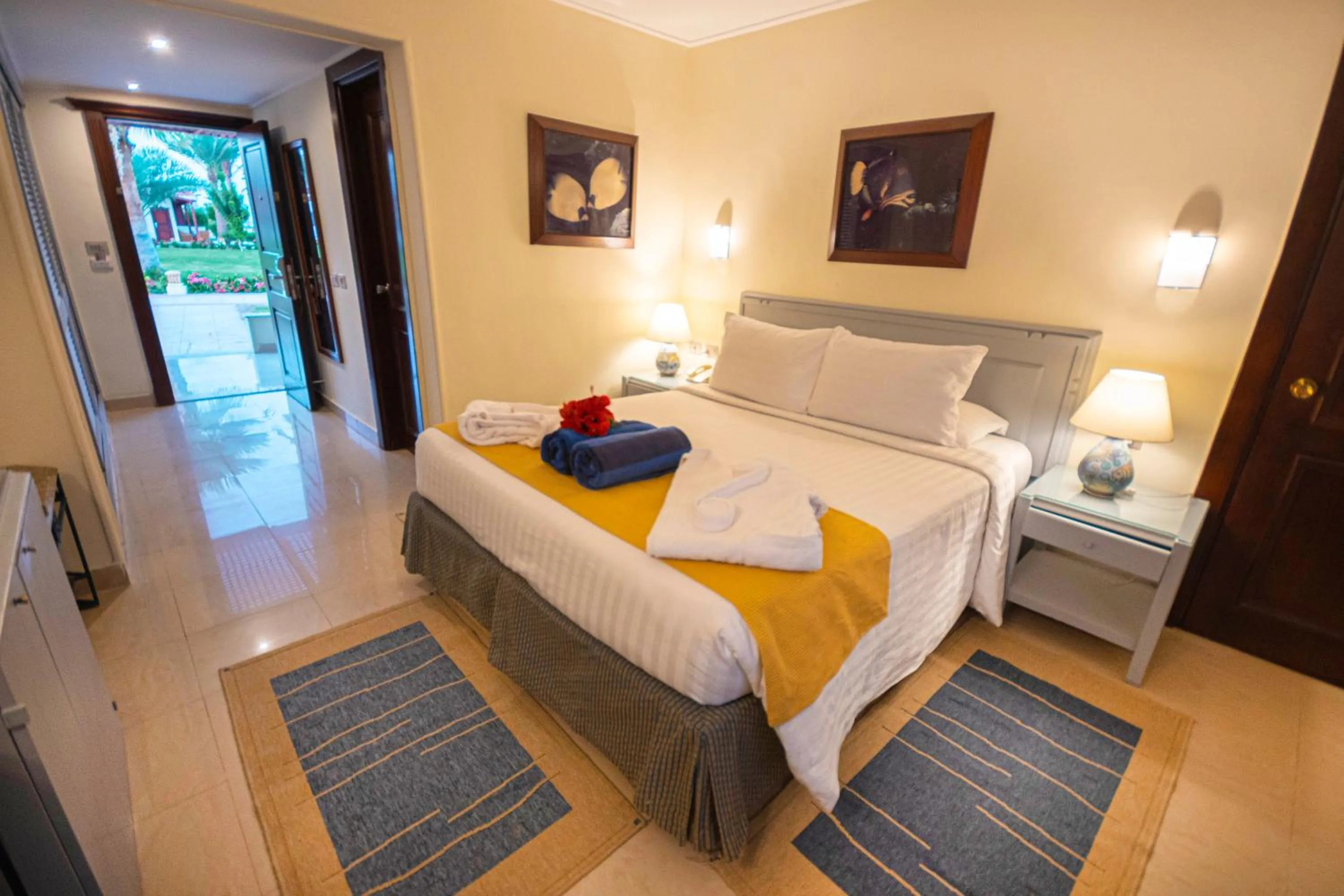 Bedroom, Bed in Nuweiba Club Resort