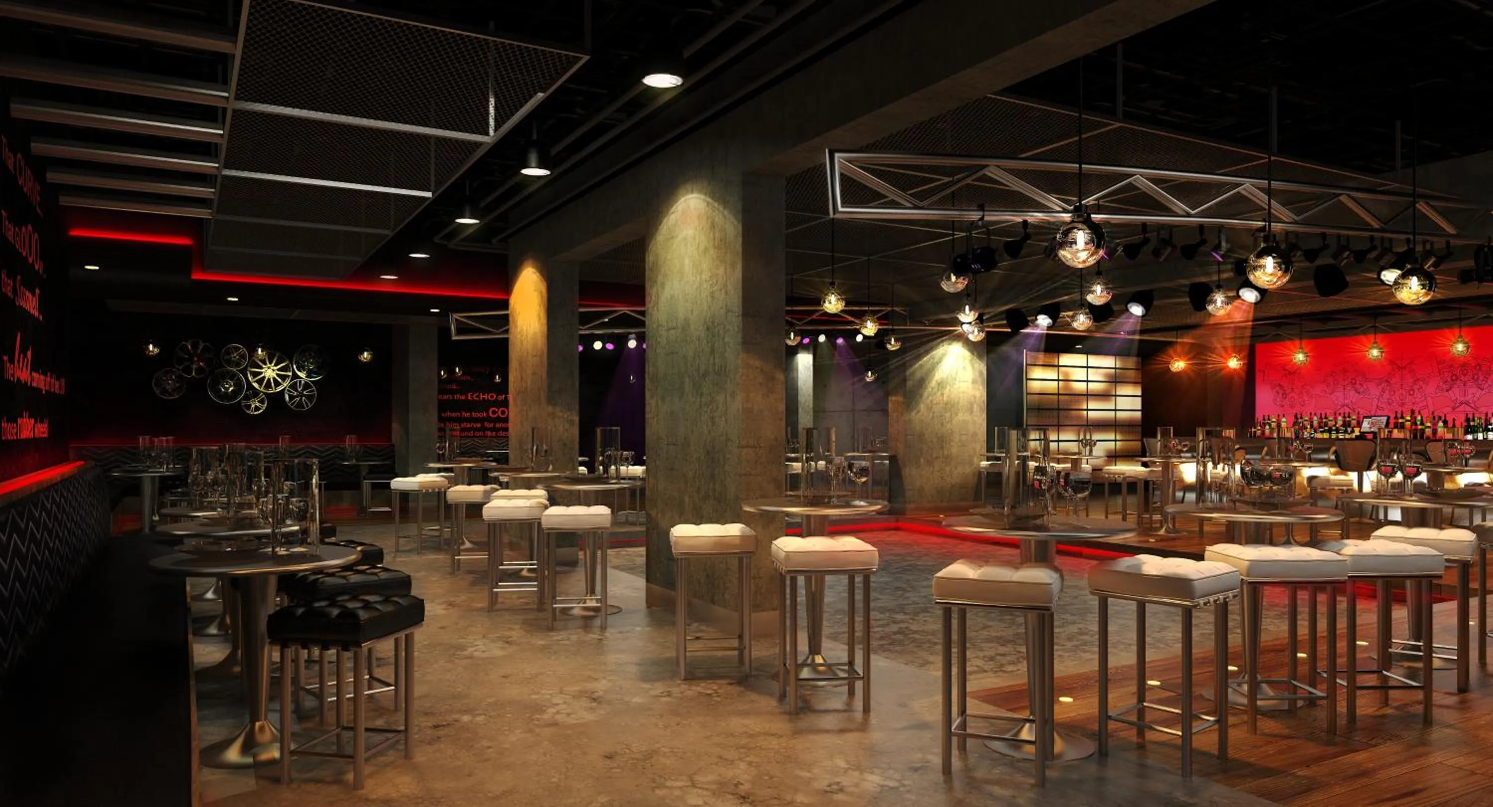 Lounge or bar in Monroe Hotel & Suites