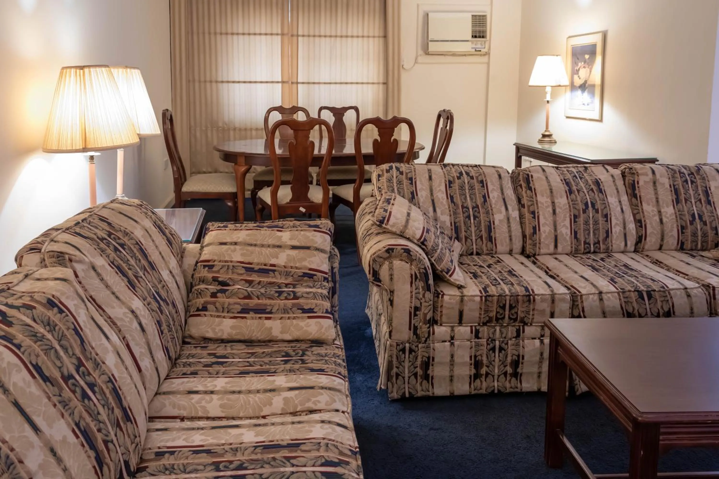 Living room in Mansouri Mansions Hotel