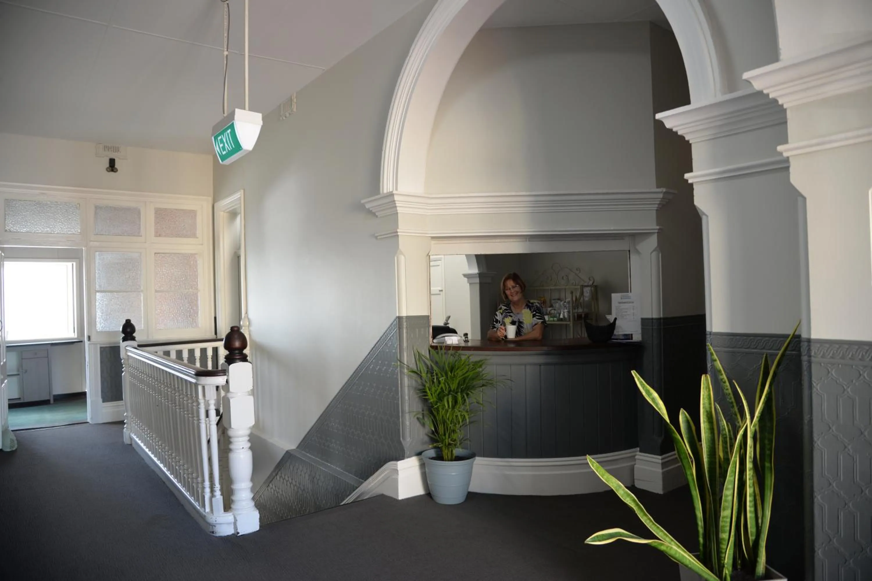 Decorative detail in Geraldton Backpackers