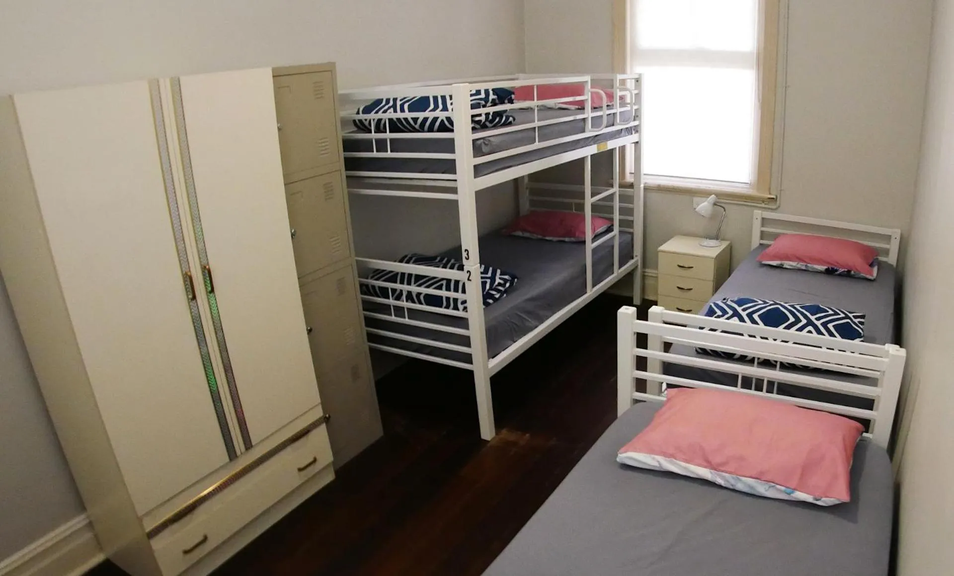 Bed in Geraldton Backpackers