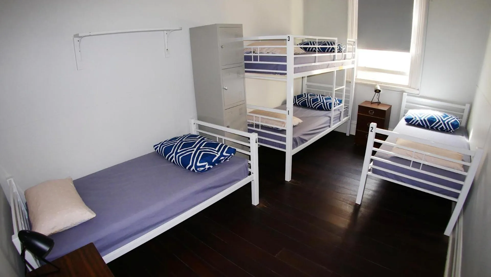 Bed in Geraldton Backpackers