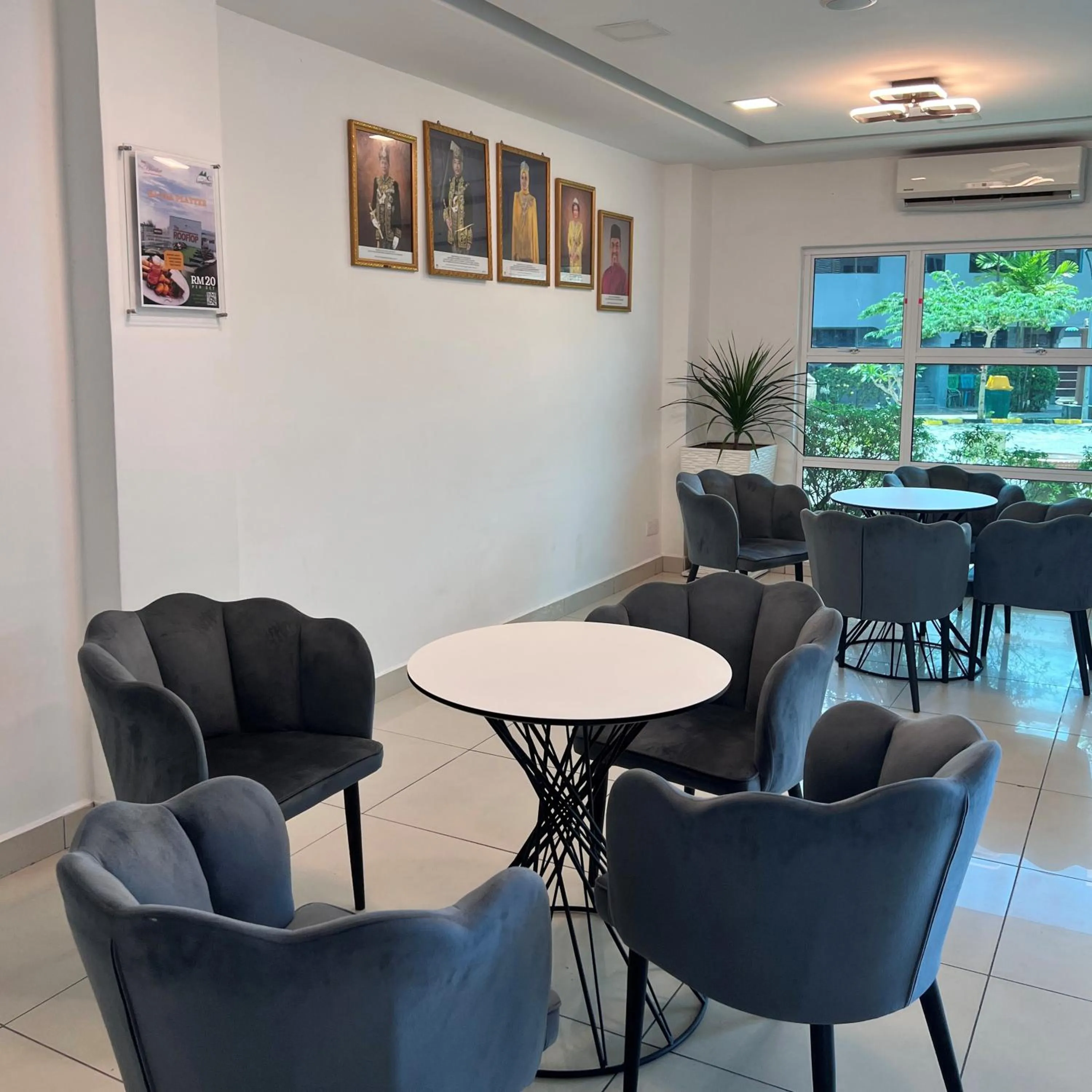 Seating area in Langkapuri Resort Langkawi