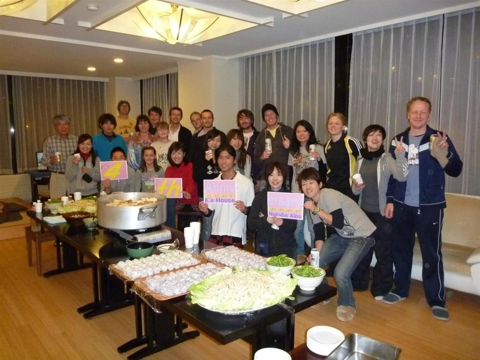 Food in K's House Hakuba Alps - Travelers Hostel