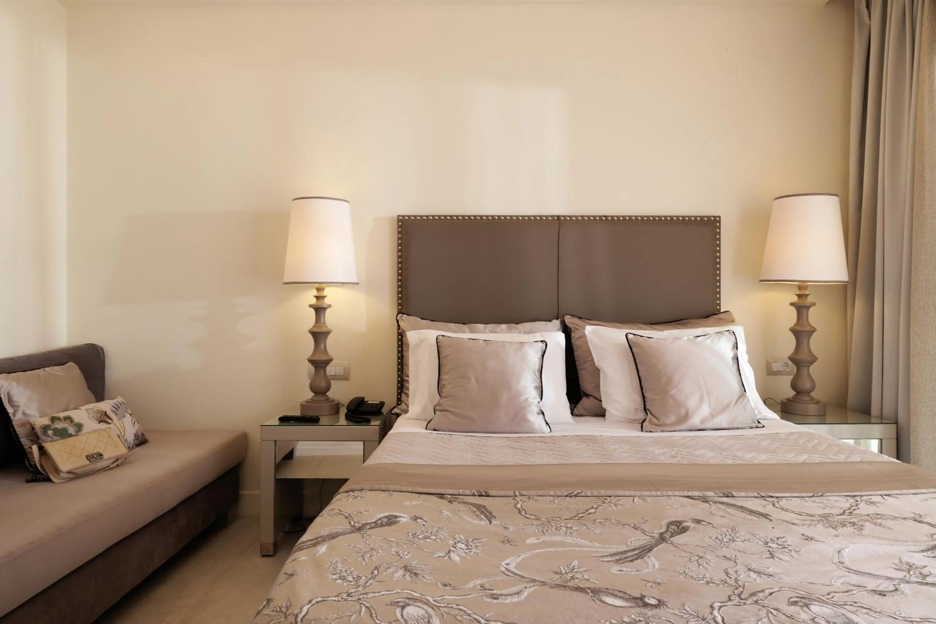 Bed in Rodostamo Hotel & Spa- Adults Friendly