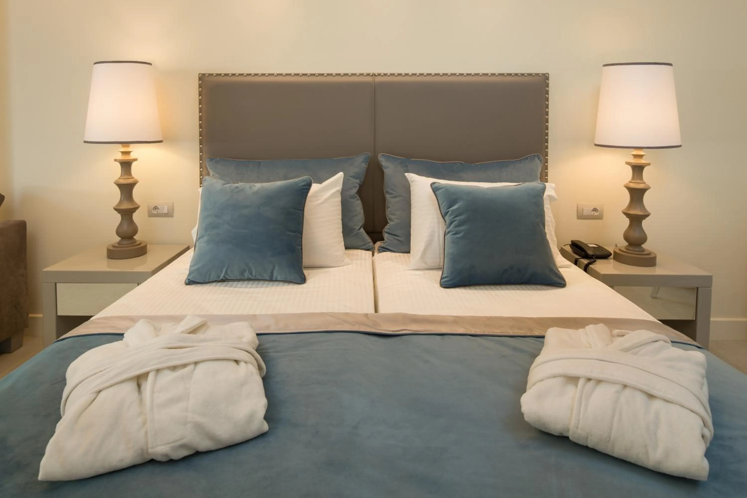 Bed in Rodostamo Hotel & Spa- Adults Friendly