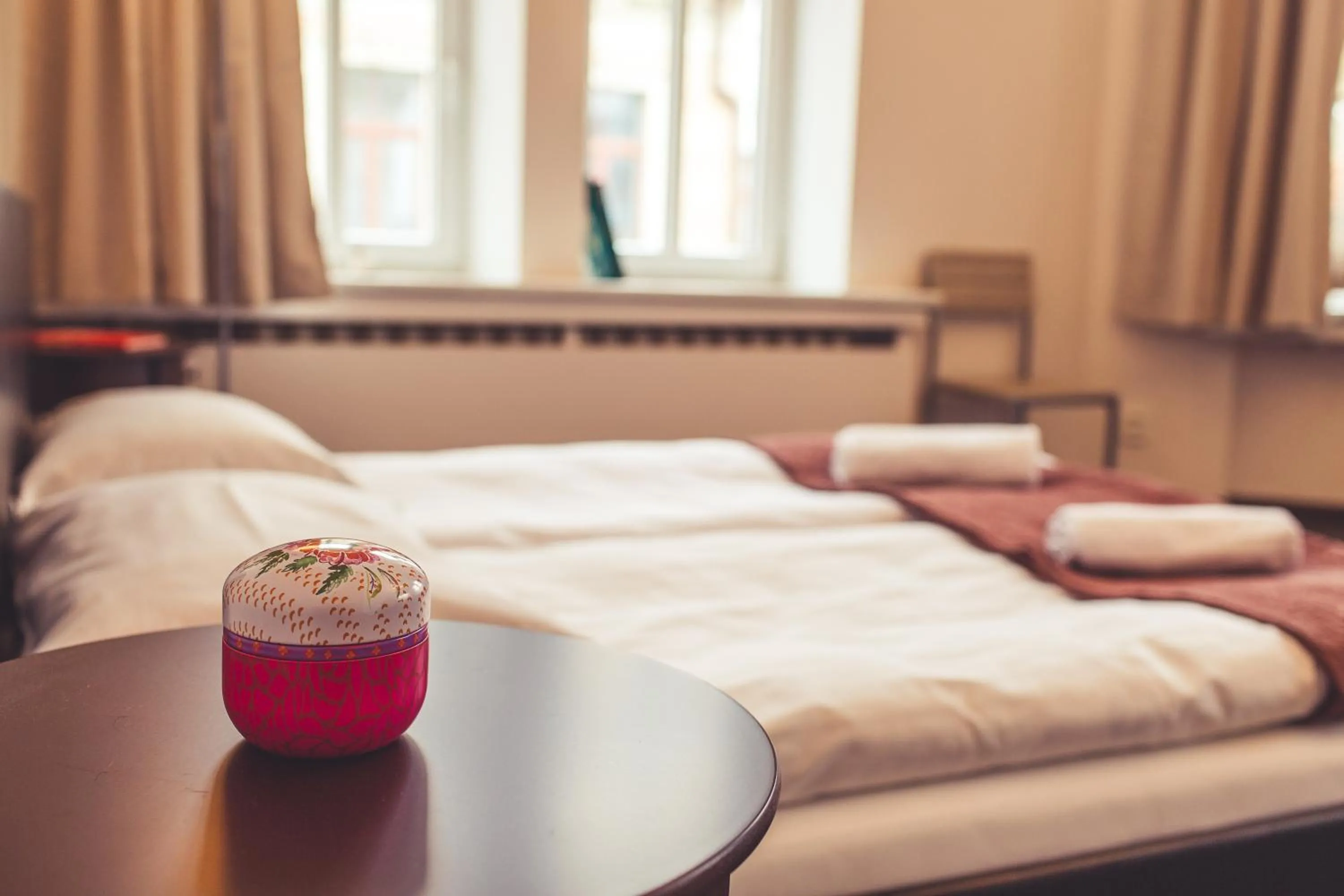 Bed in Miesnieku Old Town apartment