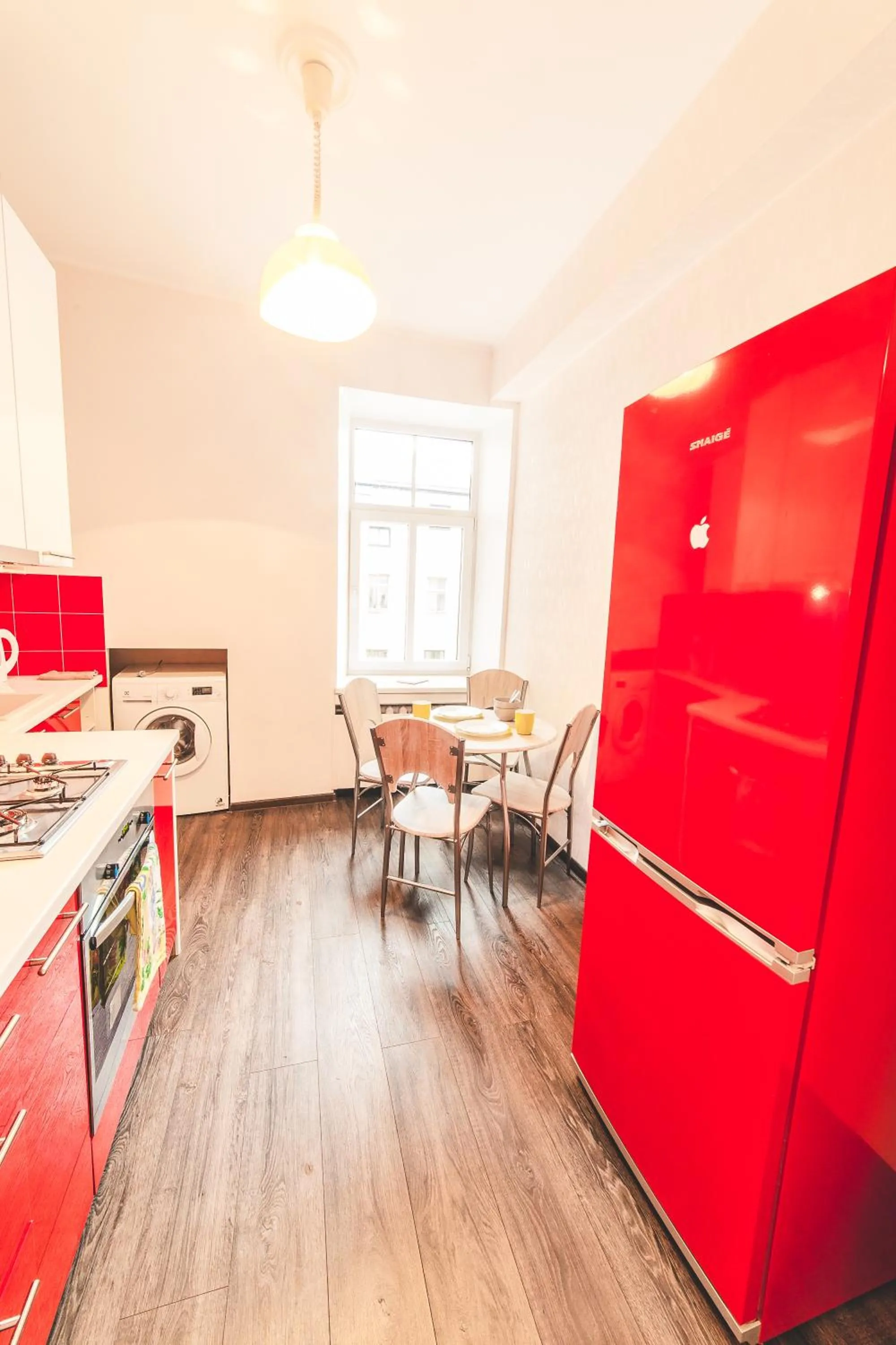 Kitchen or kitchenette in Miesnieku Old Town apartment