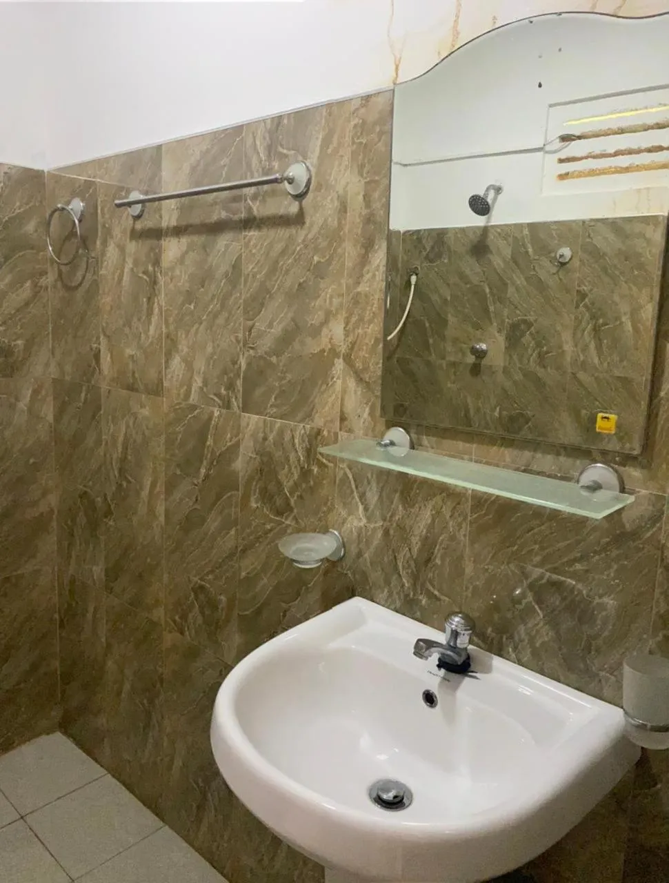 Bathroom in Araliya Self Cooking Resort Dambulla