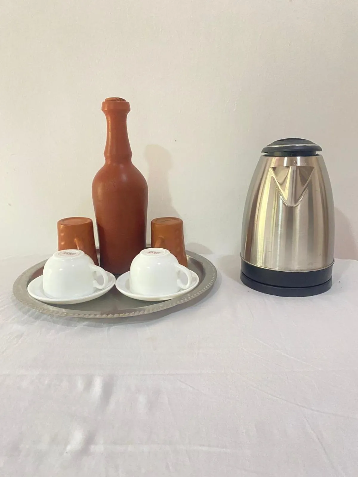 Coffee/tea facilities in Araliya Self Cooking Resort Dambulla