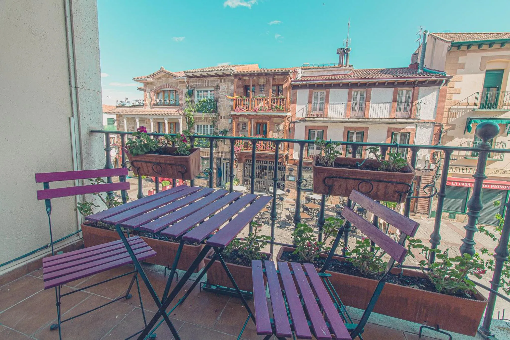 Balcony/Terrace in Hotel la Muñequilla