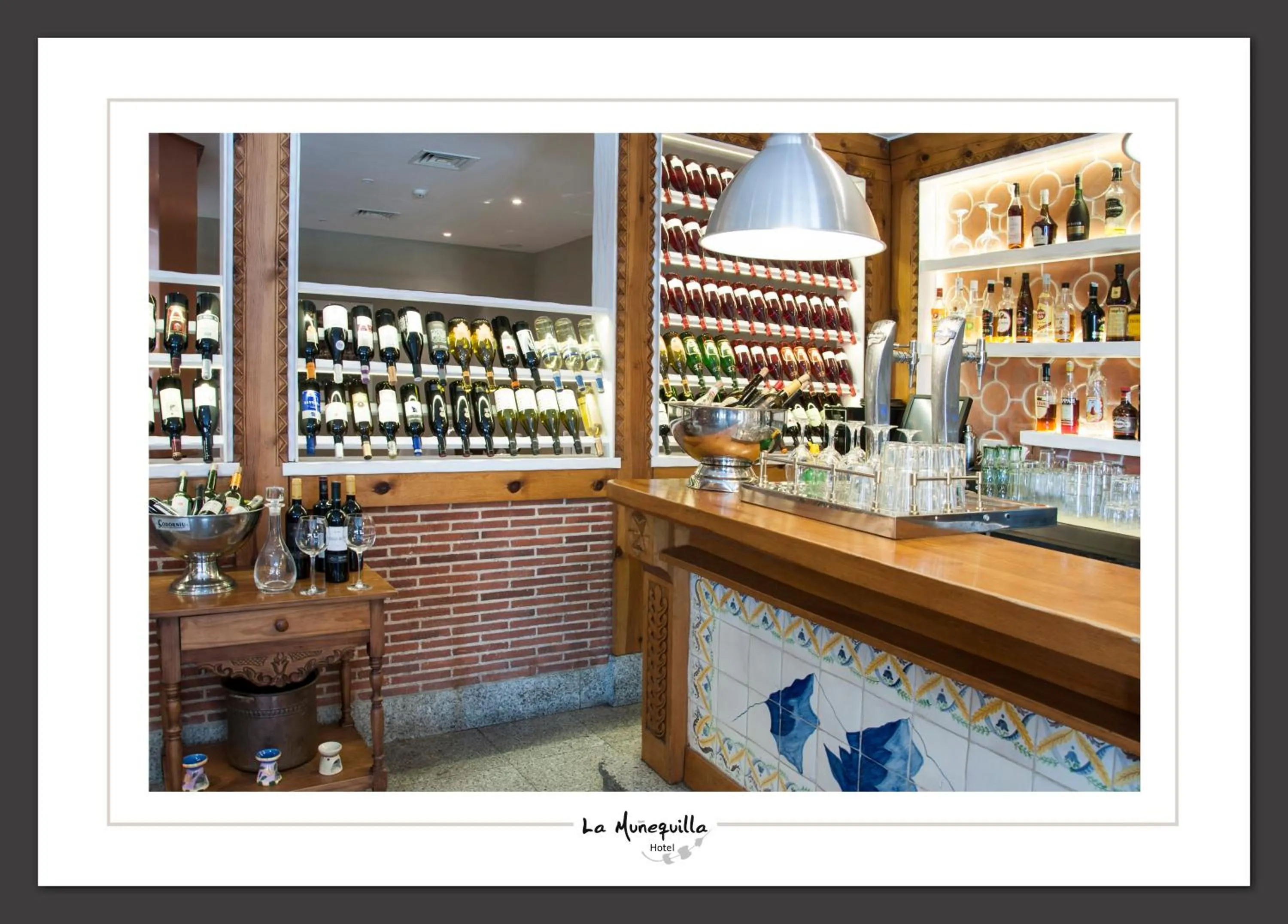 Lounge or bar in Hotel la Muñequilla