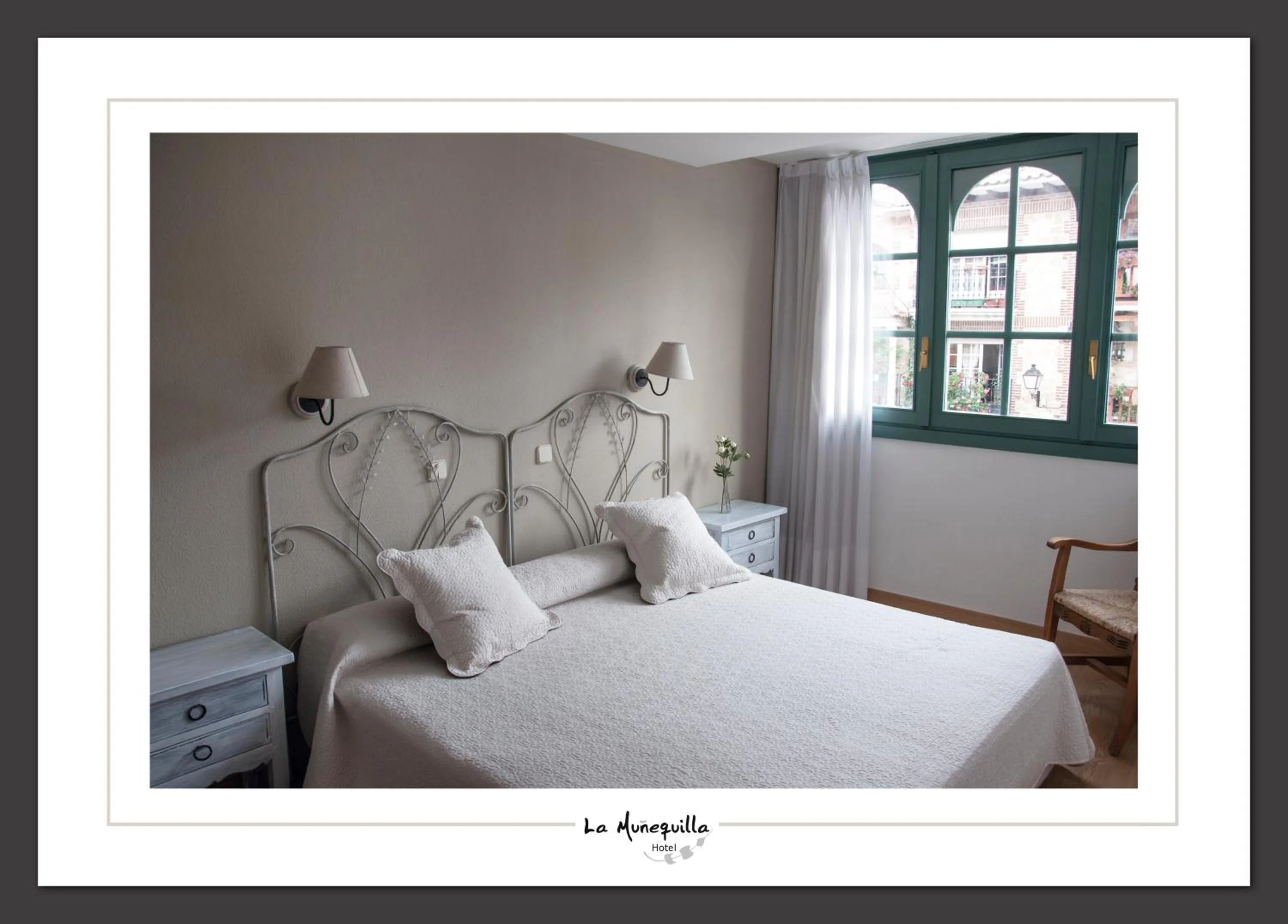 Bed in Hotel la Muñequilla