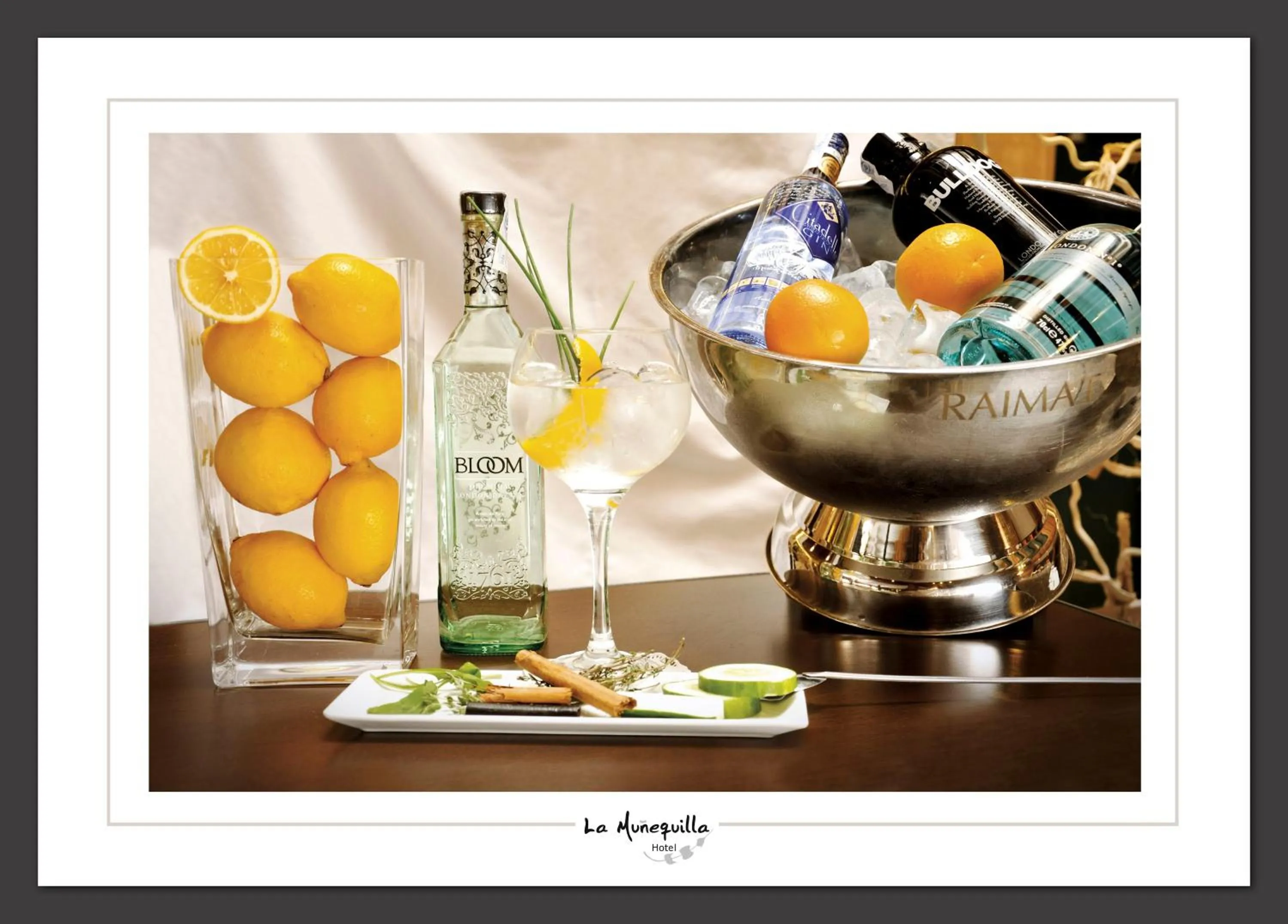 Alcoholic drinks in Hotel la Muñequilla
