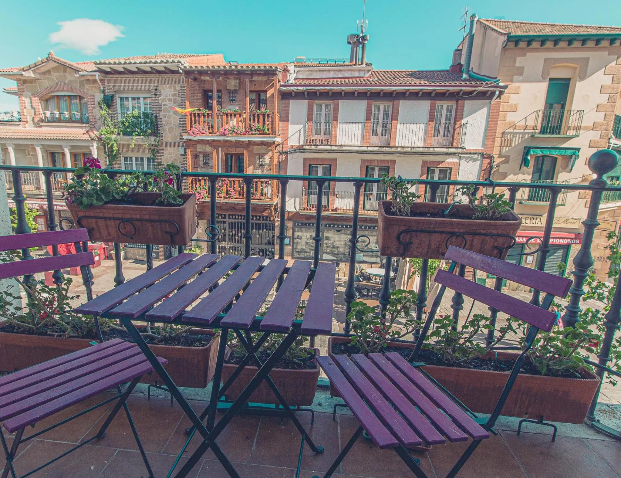 Balcony/Terrace in Hotel la Muñequilla