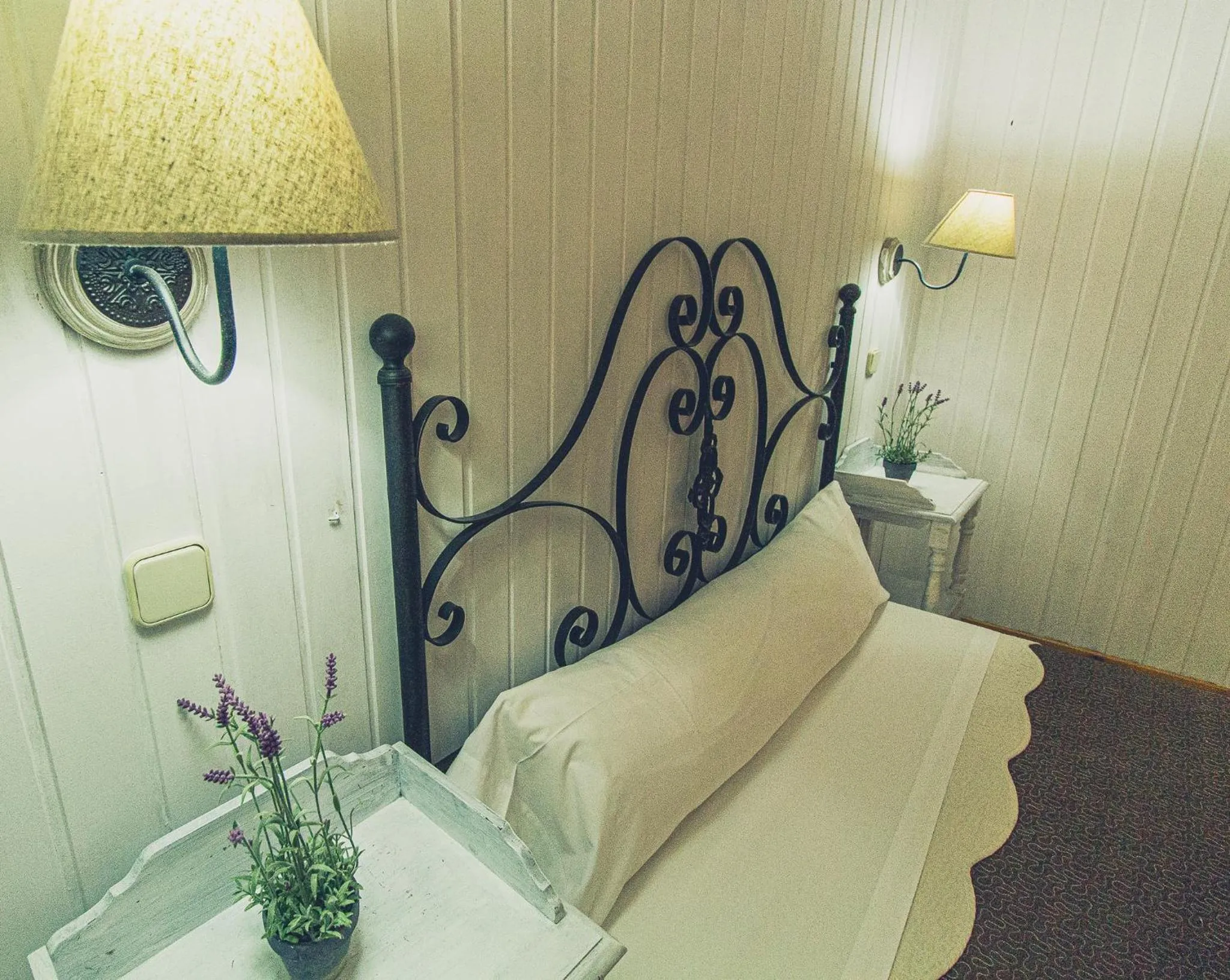 Bed in Hotel la Muñequilla