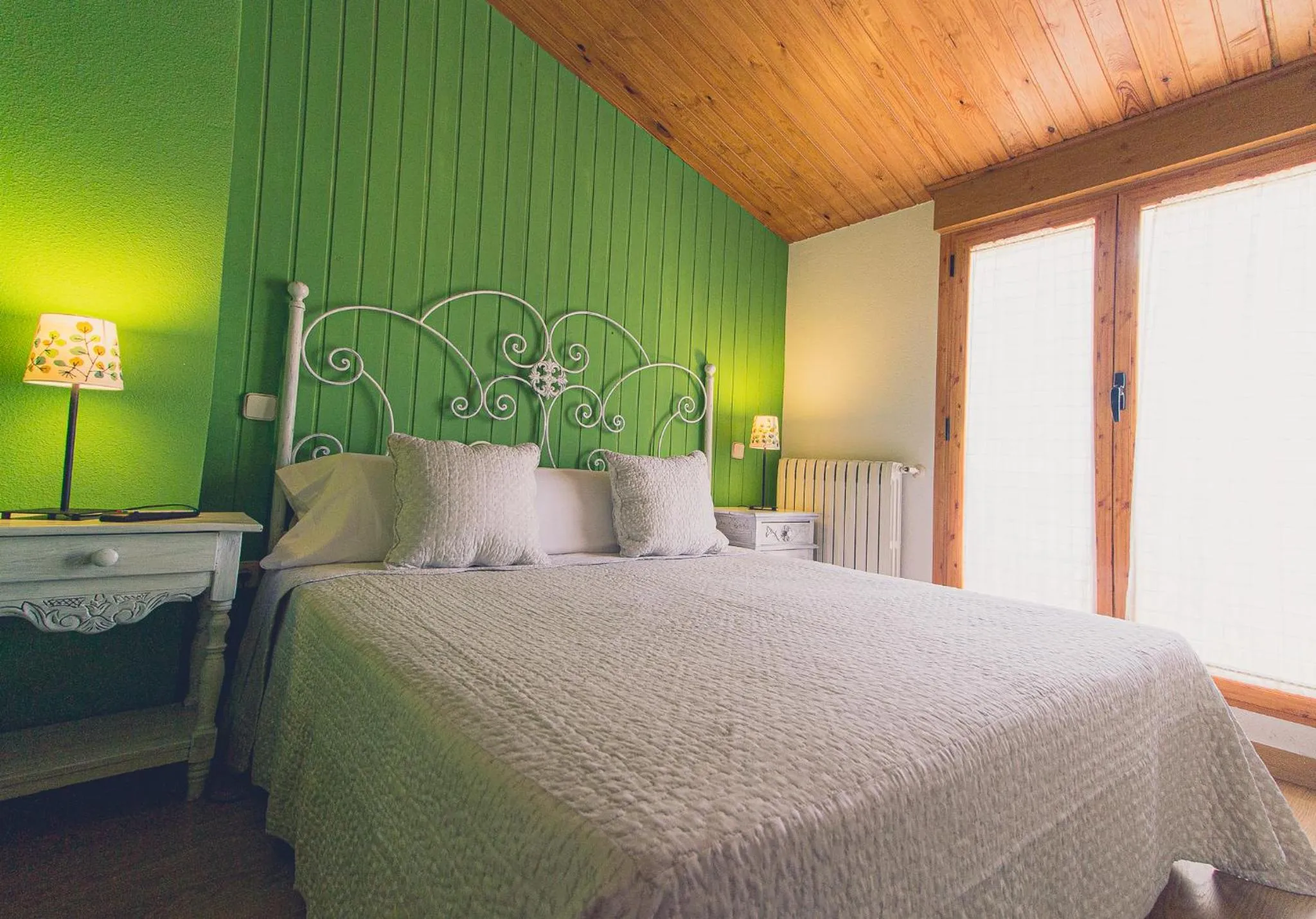 Bed in Hotel la Muñequilla