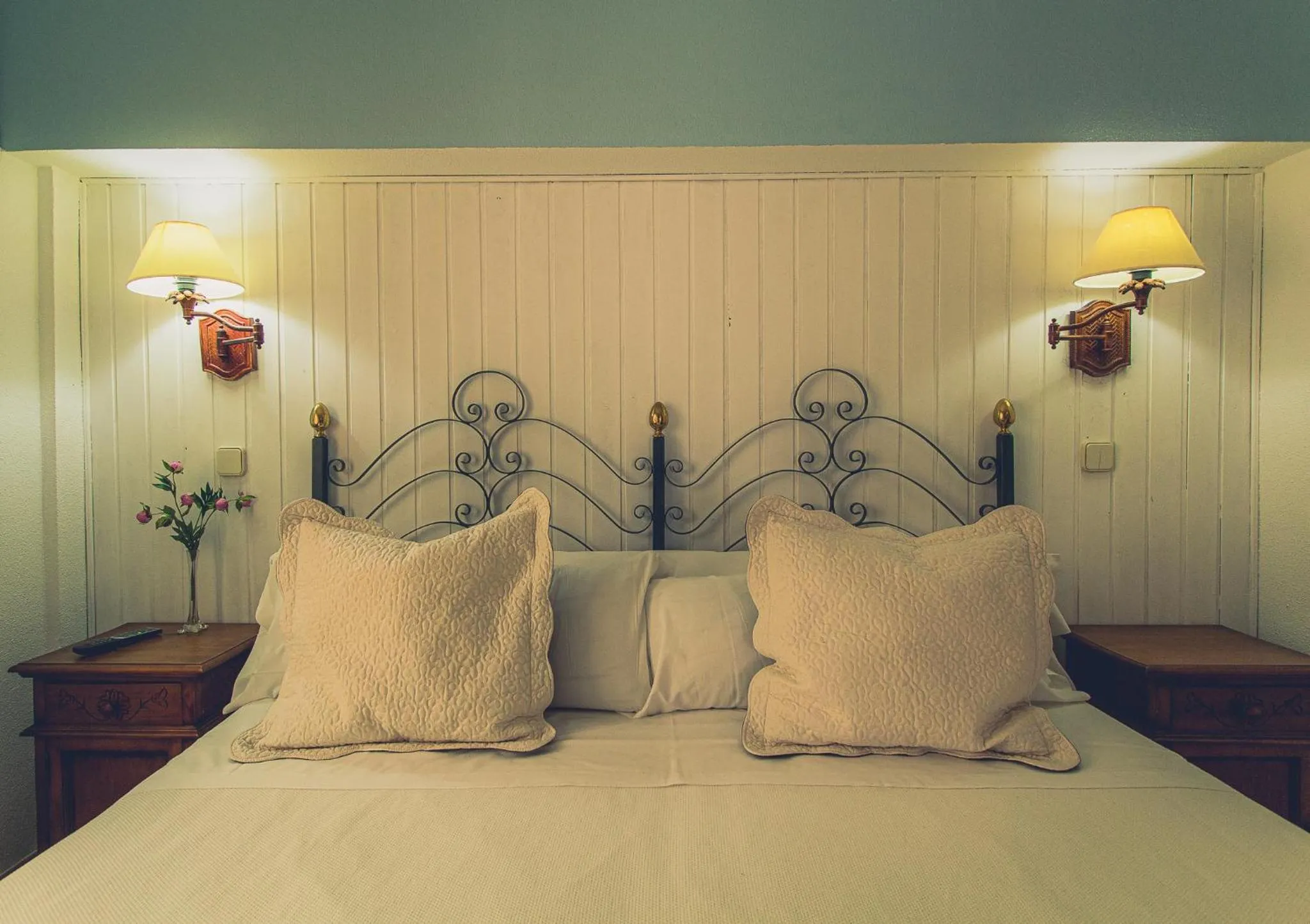 Bed in Hotel la Muñequilla