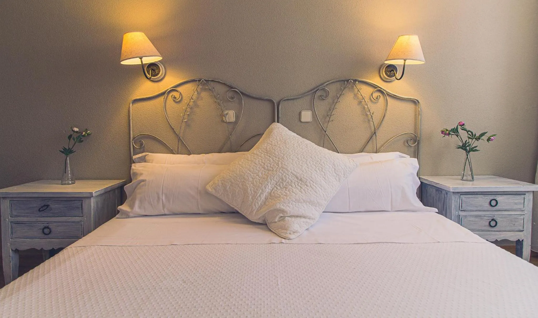 Bed in Hotel la Muñequilla