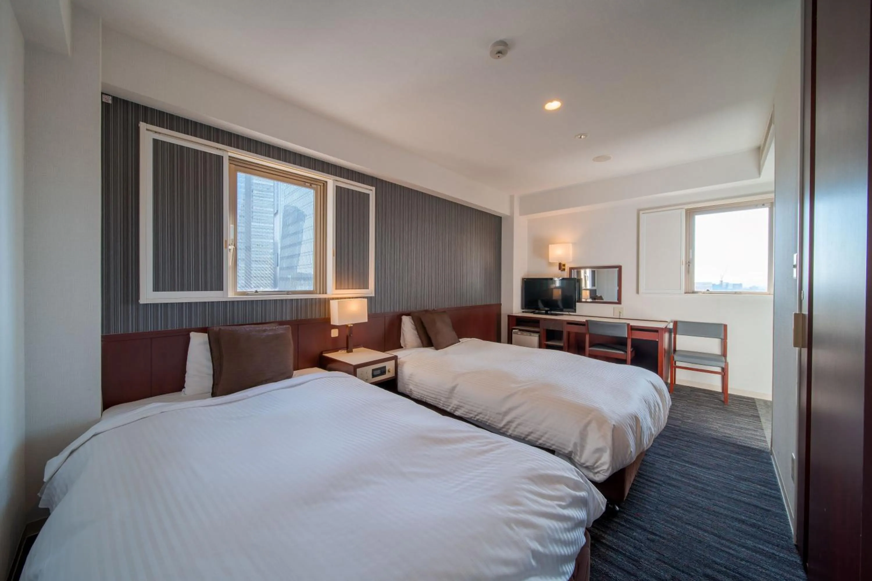 Photo of the whole room, Bed in Meitetsu Inn Nagoya Ekimae